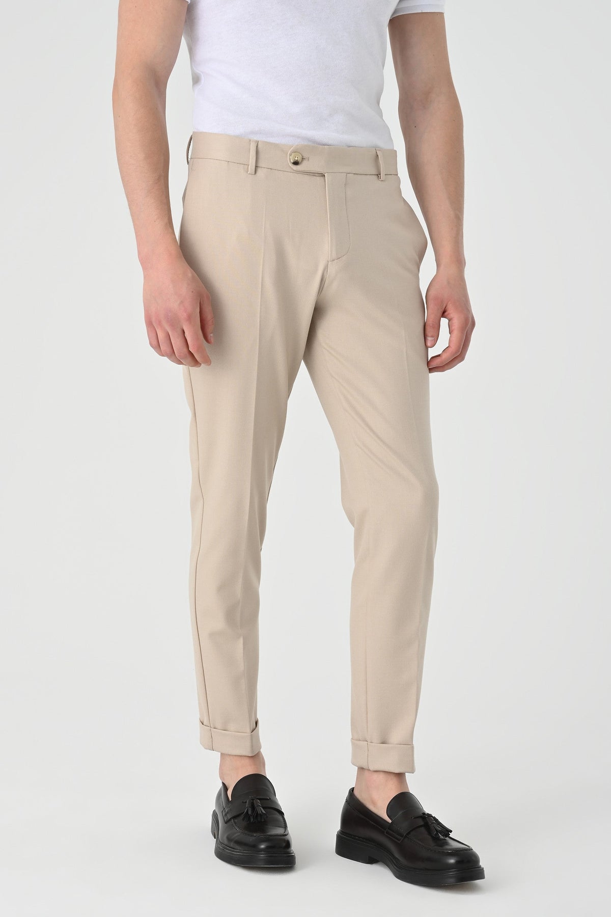 Antioch Regular Fit Duble Paça Erkek Pantolon