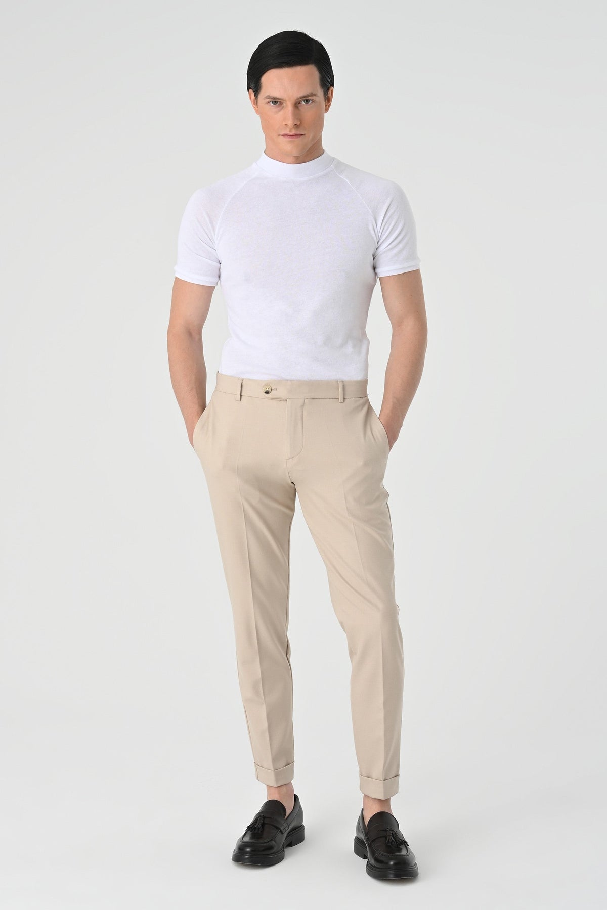 Antioch Regular Fit Duble Paça Erkek Pantolon