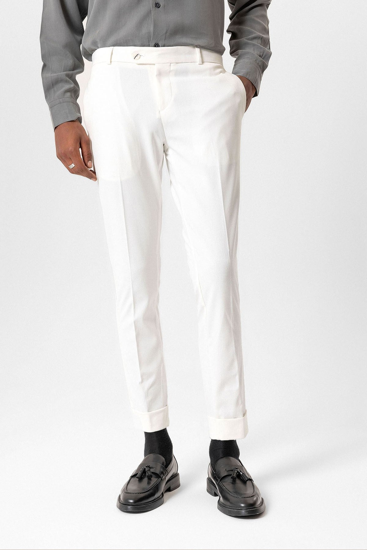 Antioch Regular Fit Duble Paça Erkek Pantolon
