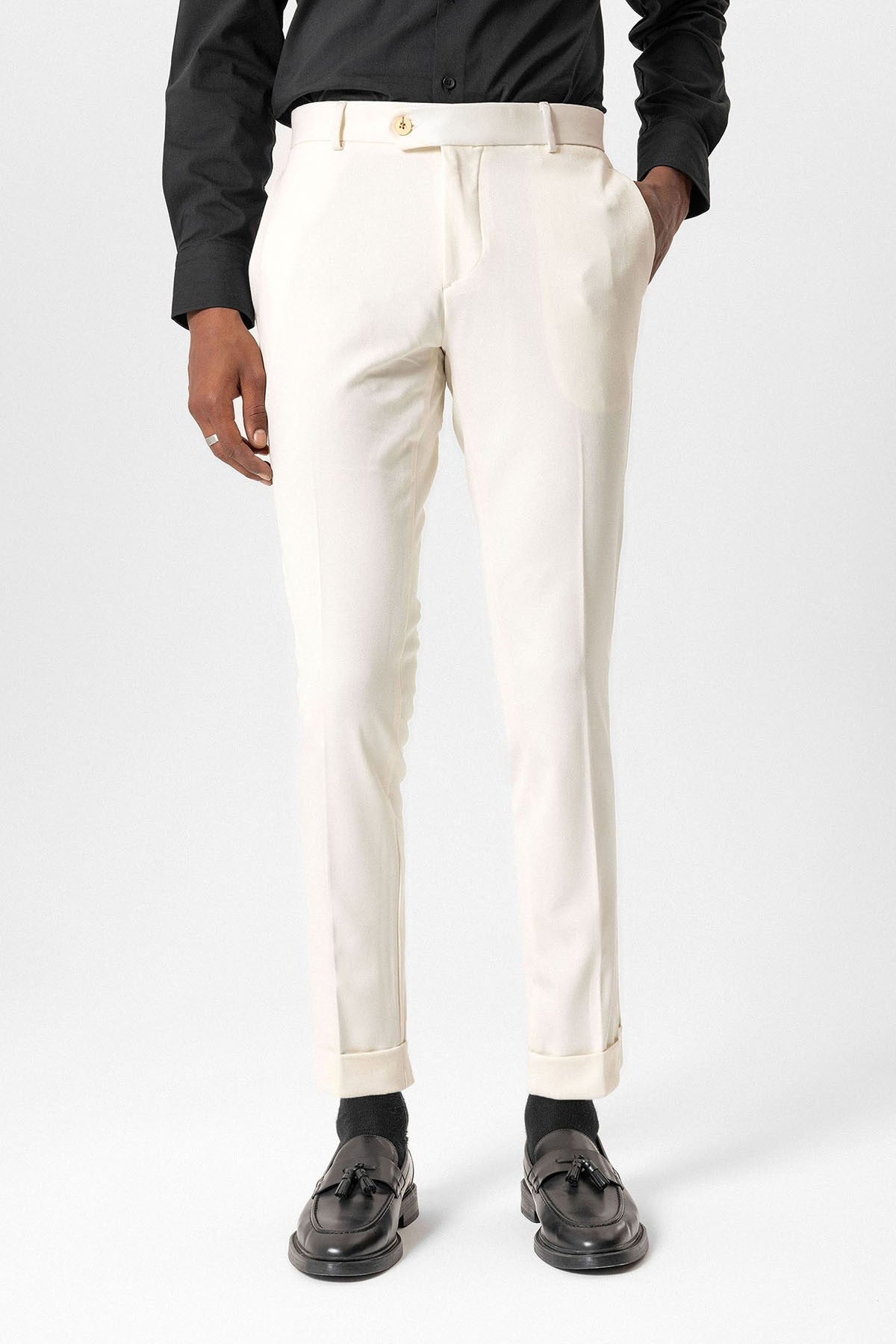 Antioch Regular Fit Duble Paça Erkek Pantolon