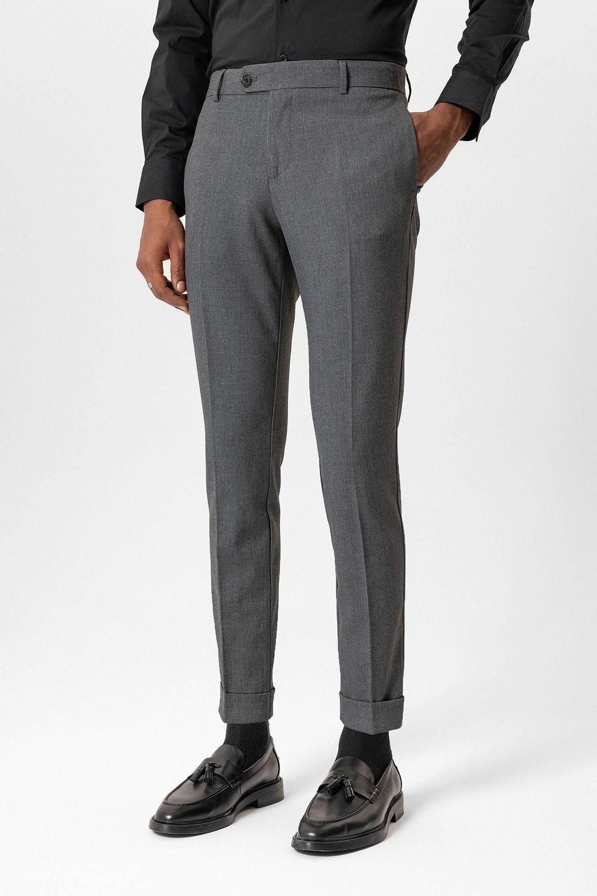 Antioch Regular Fit Duble Paça Erkek Pantolon