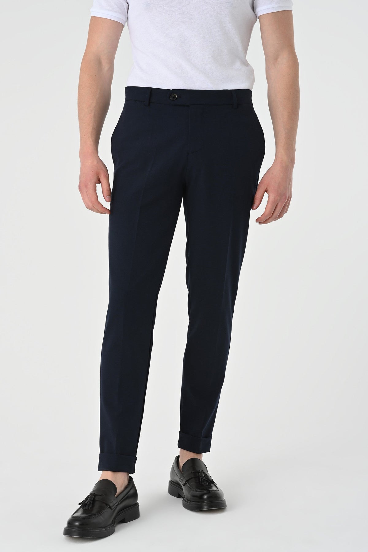 Antioch Regular Fit Duble Paça Erkek Pantolon