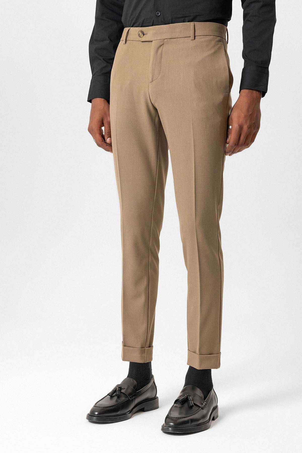 Antioch Regular Fit Duble Paça Erkek Pantolon