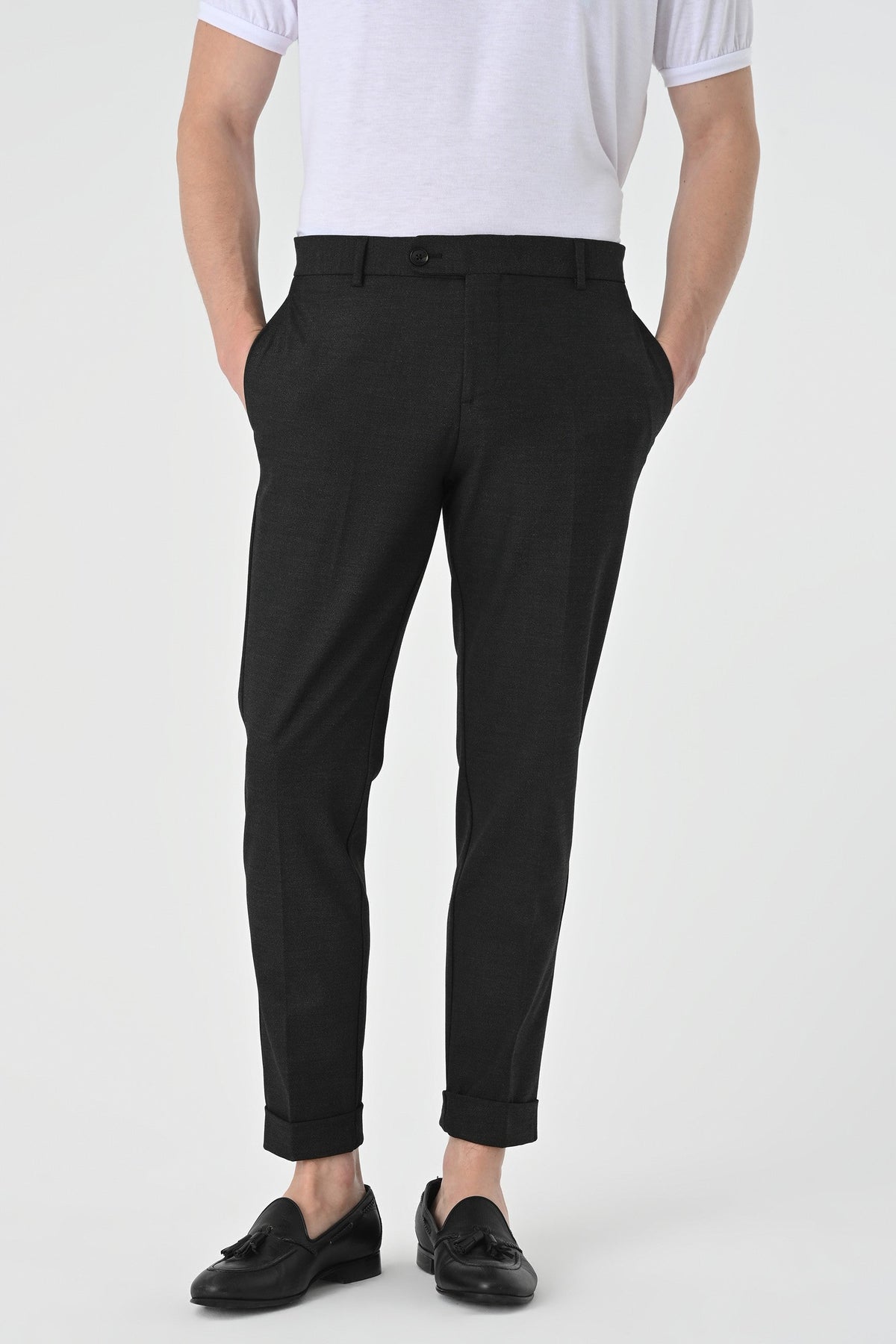 Antioch Regular Fit Duble Paça Erkek Pantolon
