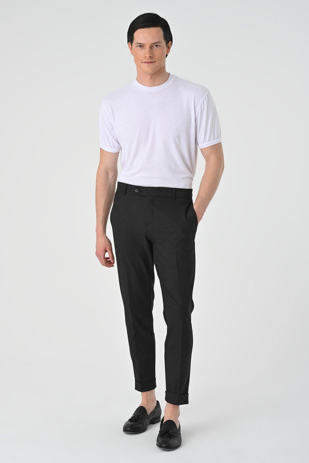 Antioch Regular Fit Duble Paça Erkek Pantolon