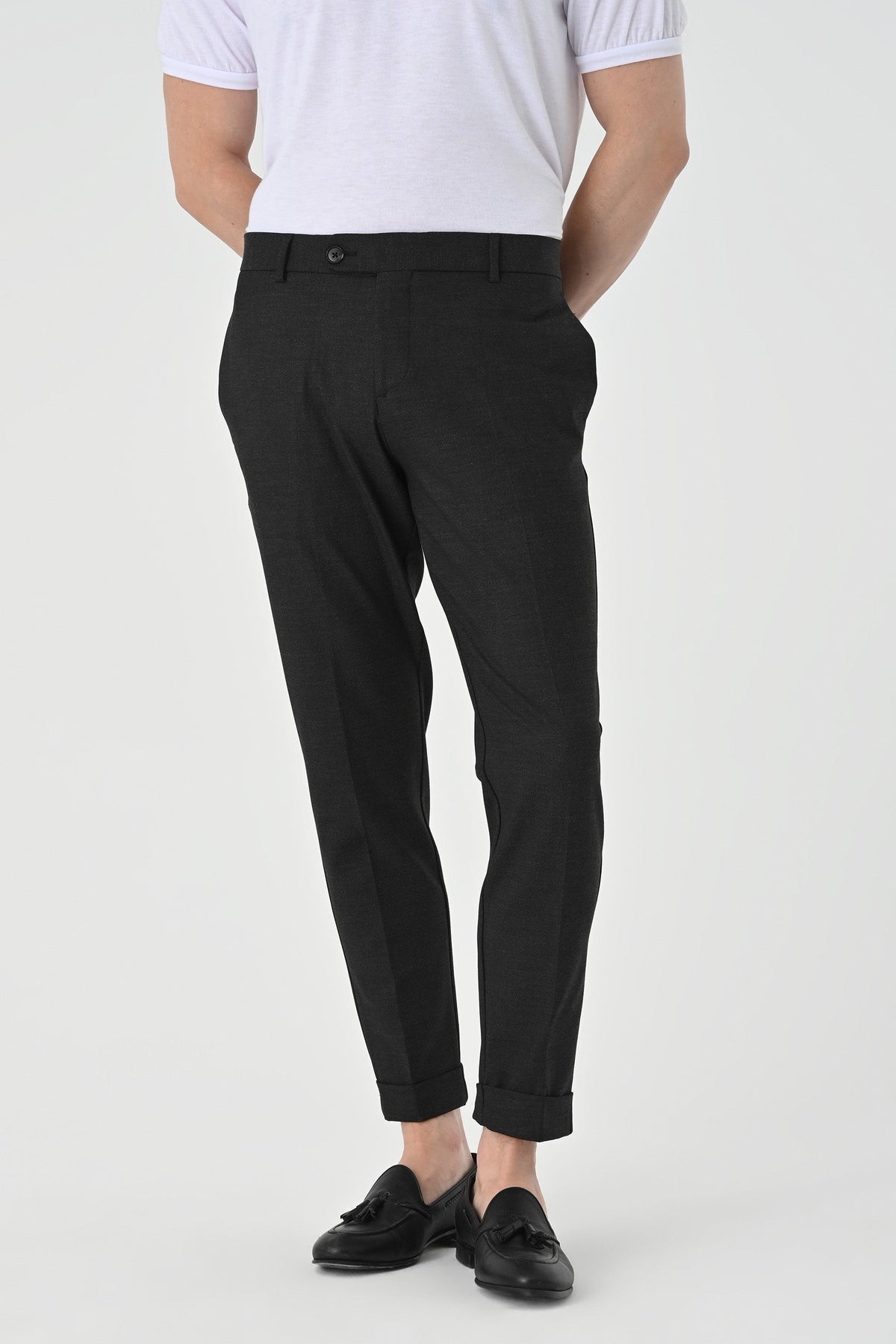 Antioch Regular Fit Duble Paça Erkek Pantolon