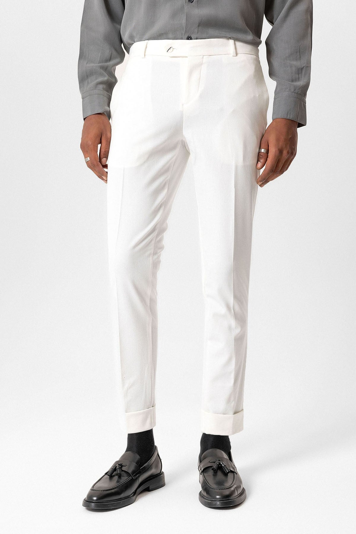 Antioch Regular Fit Duble Paça Erkek Pantolon