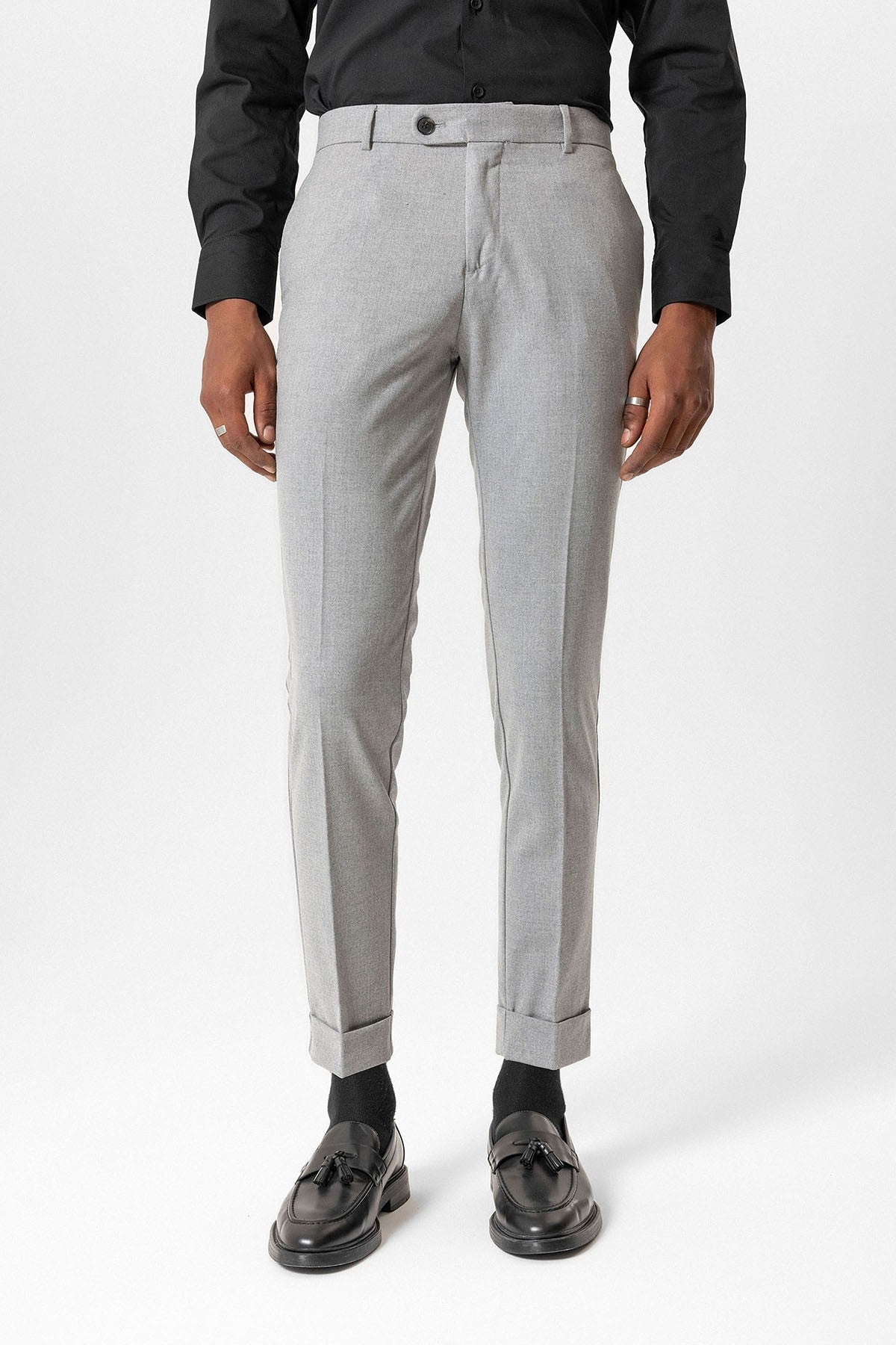 Antioch Regular Fit Duble Paça Erkek Pantolon