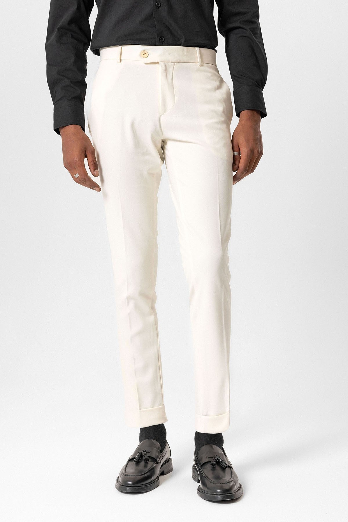 Antioch Regular Fit Duble Paça Erkek Pantolon