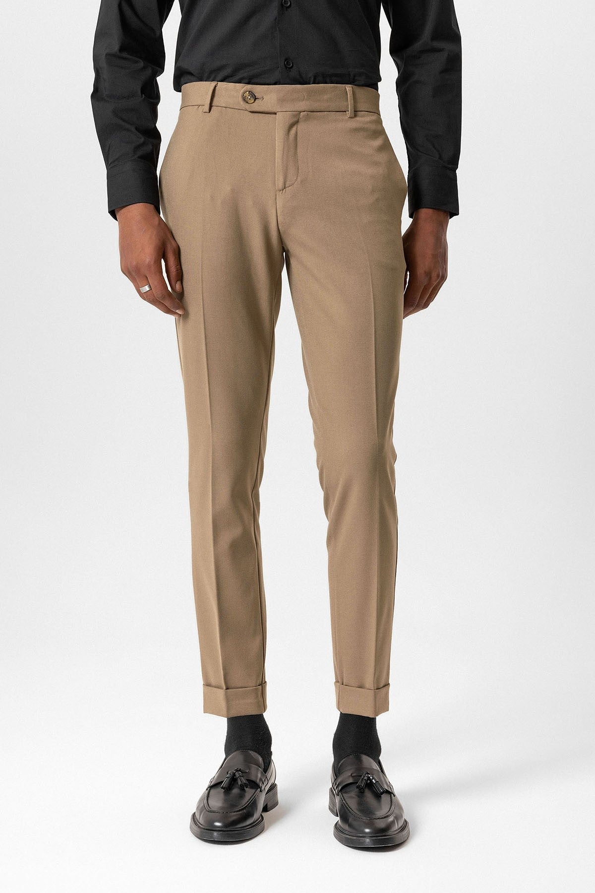 Antioch Regular Fit Duble Paça Erkek Pantolon