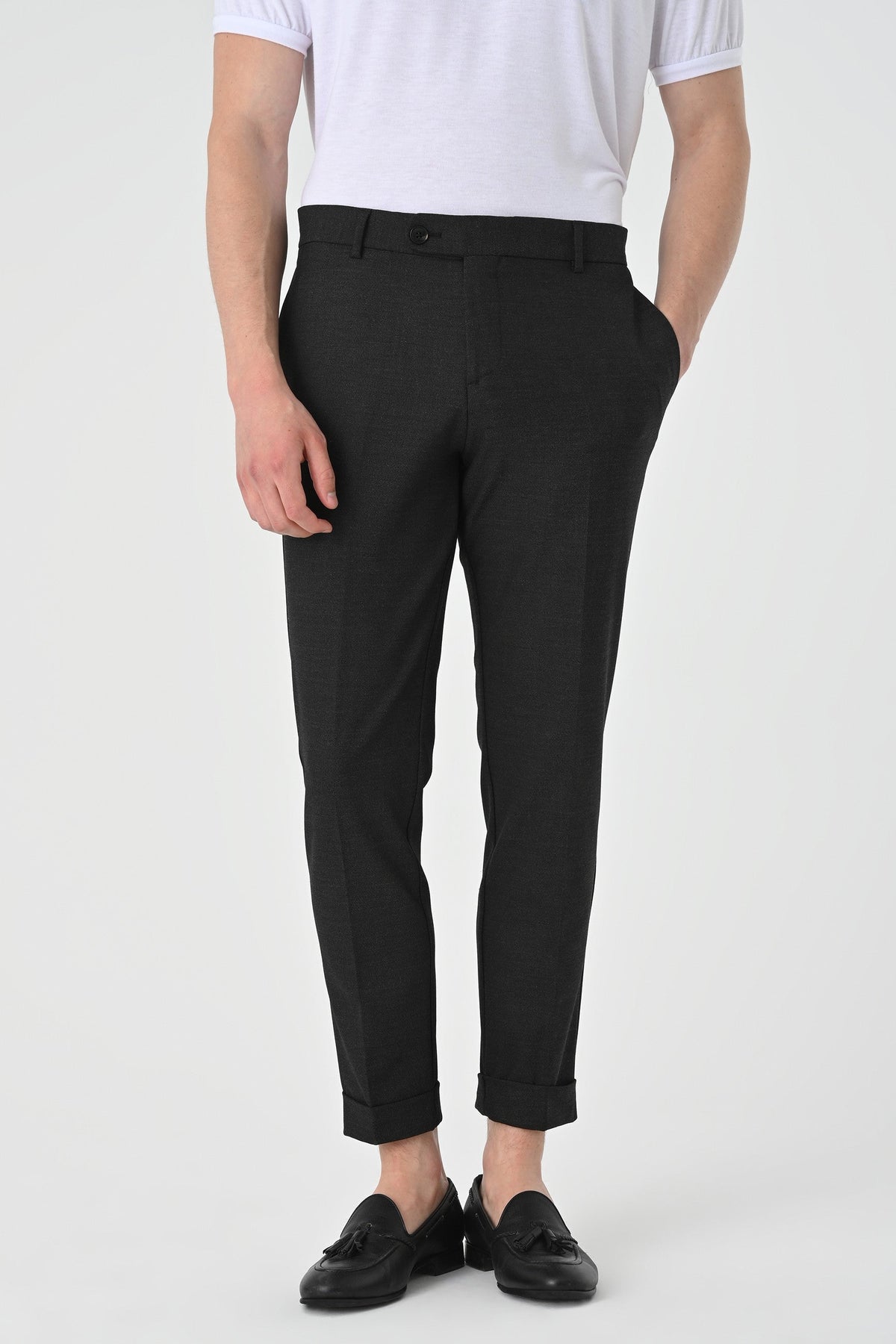 Antioch Regular Fit Duble Paça Erkek Pantolon