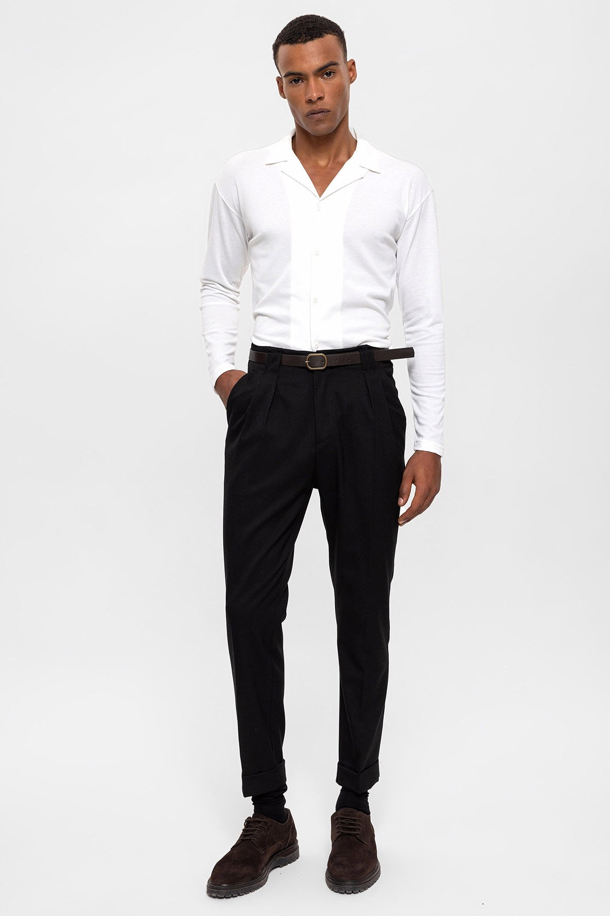 Antioch Kemerli Double Paça Pantolon