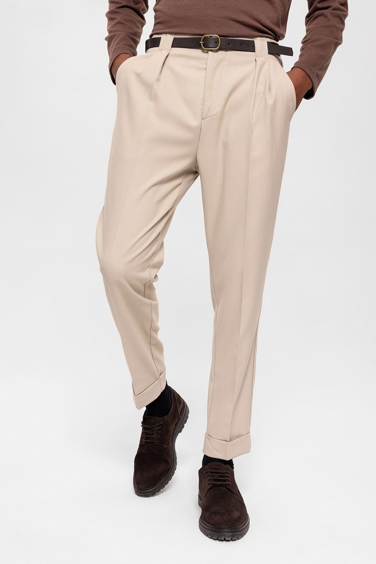 Antioch Kemerli Double Paça Pantolon