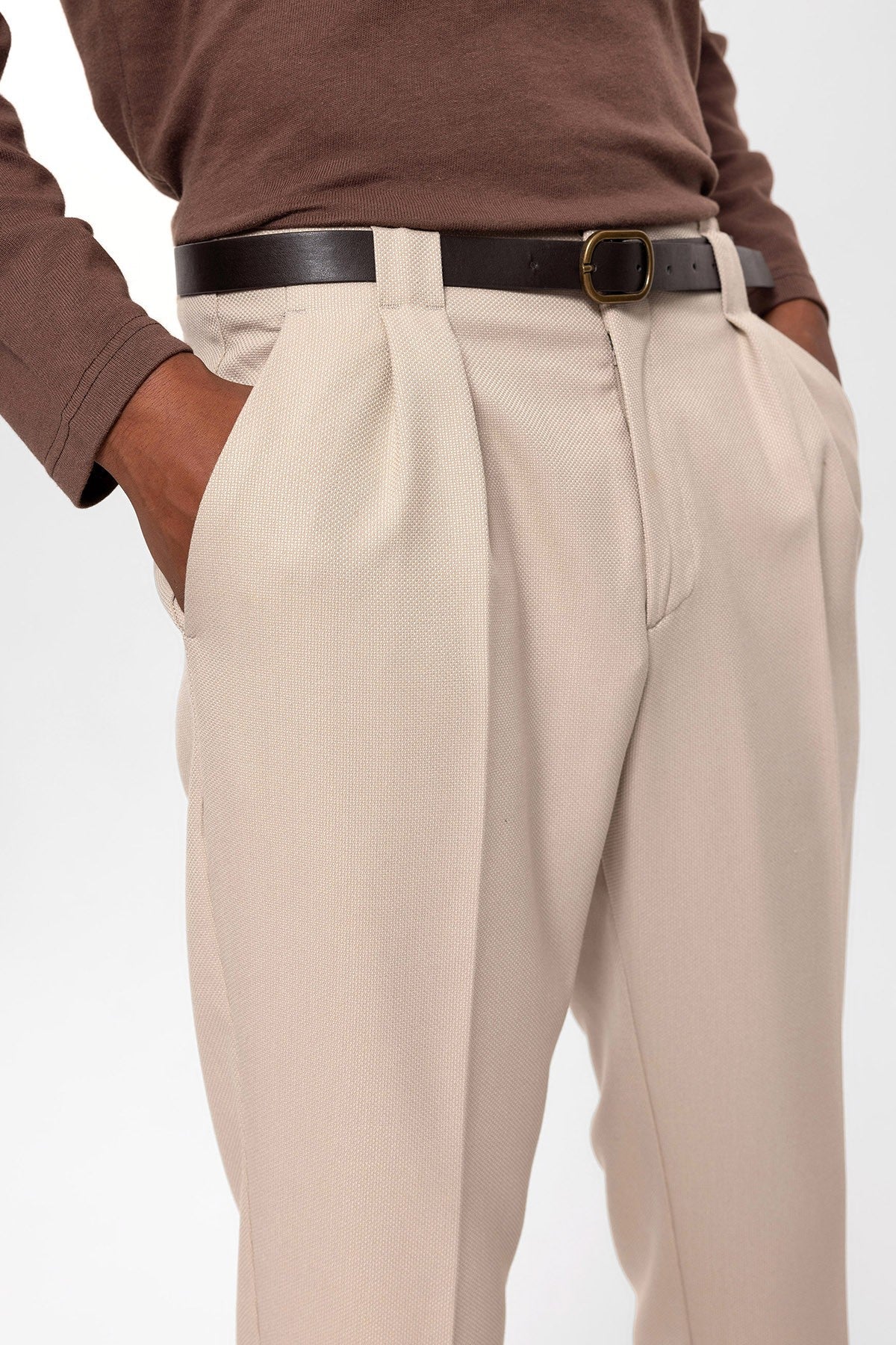 Antioch Kemerli Double Paça Pantolon