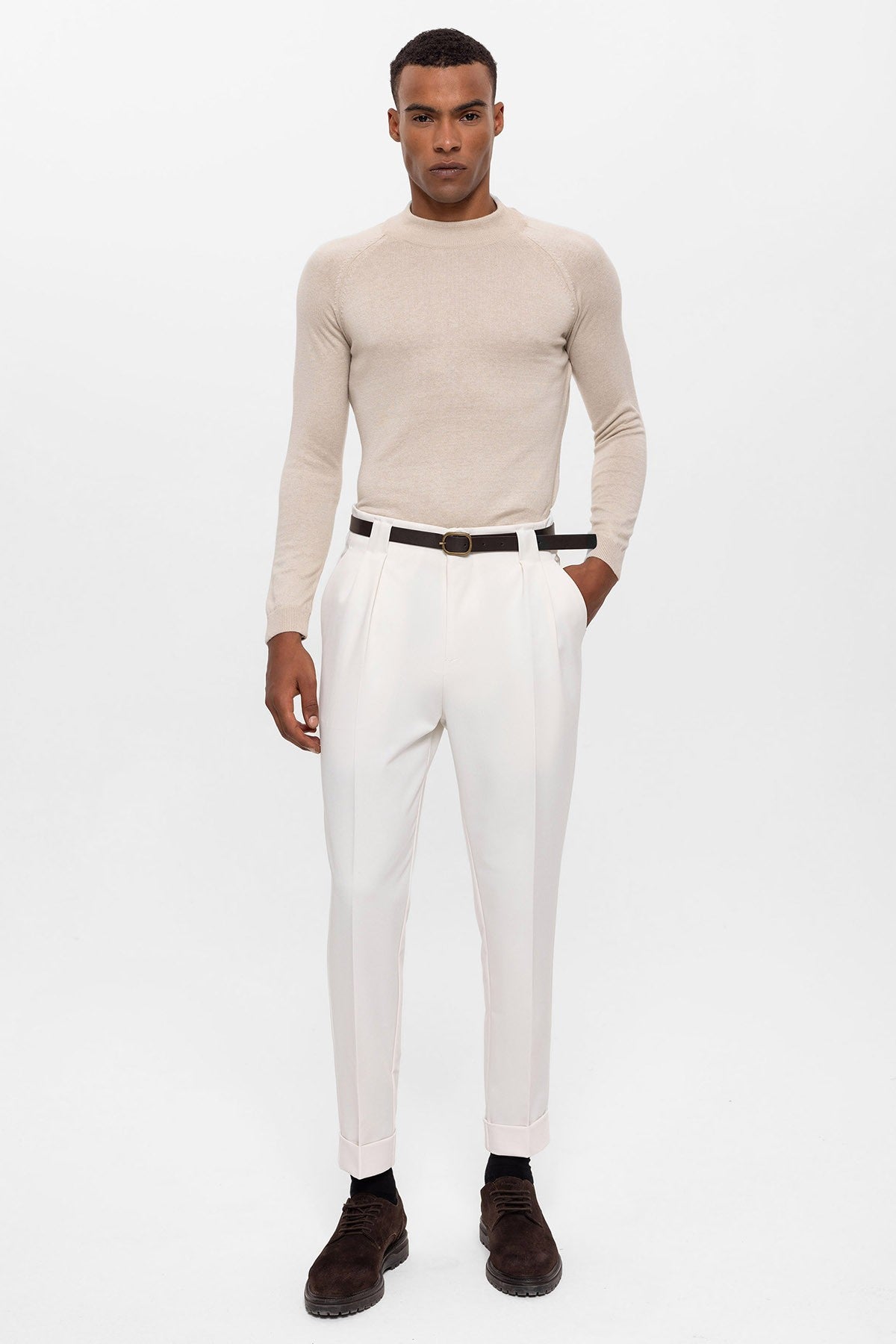 Antioch Kemerli Double Paça Pantolon