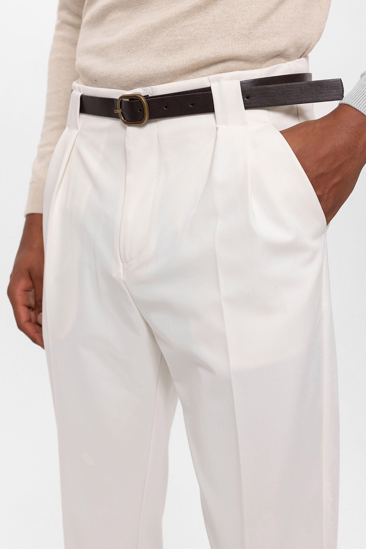 Antioch Kemerli Double Paça Pantolon
