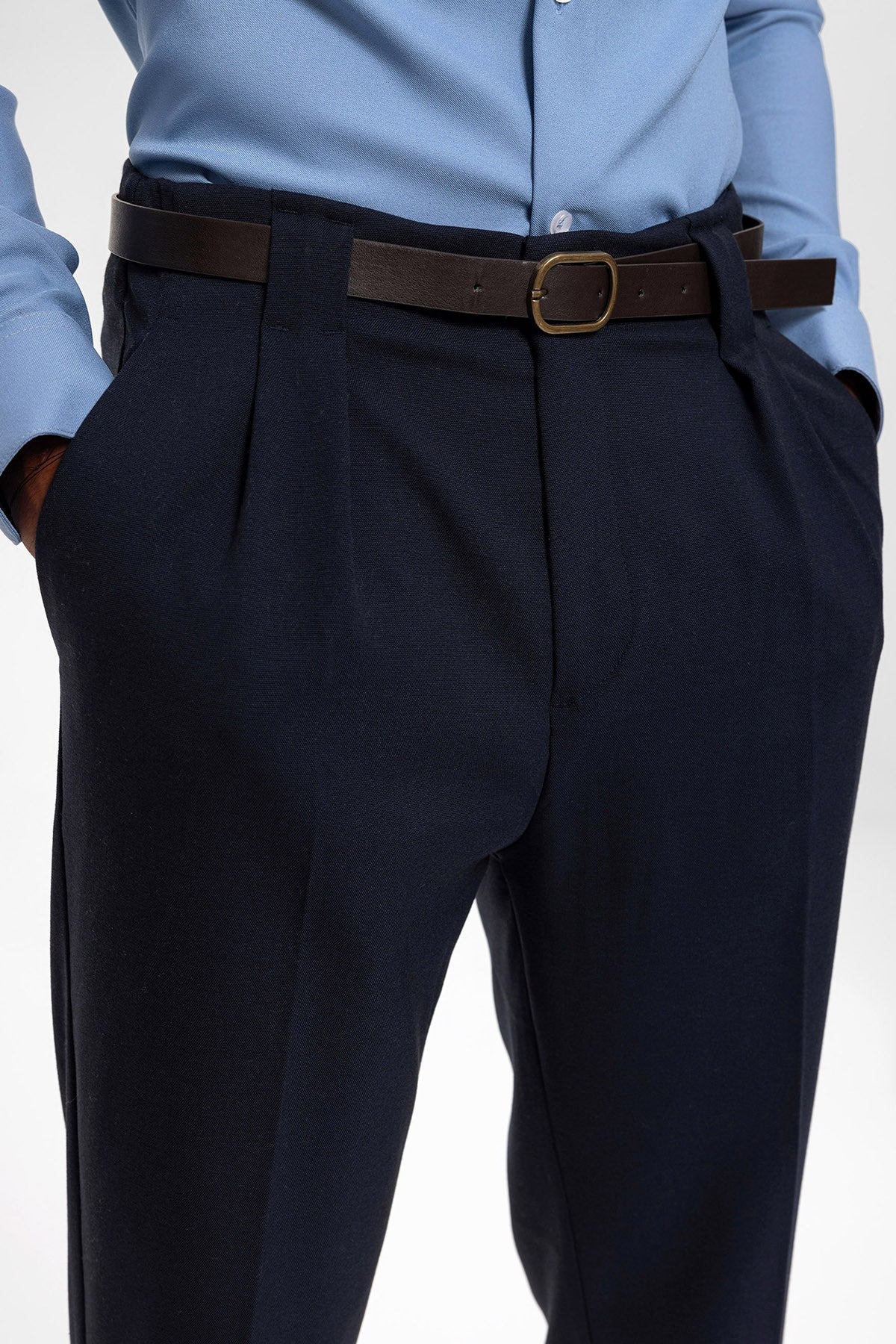Antioch Kemerli Double Paça Pantolon