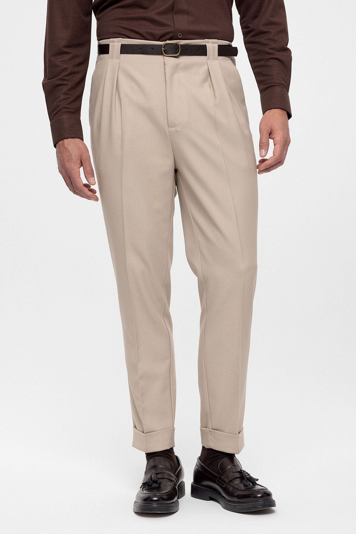 Antioch Kemerli Double Paça Pantolon