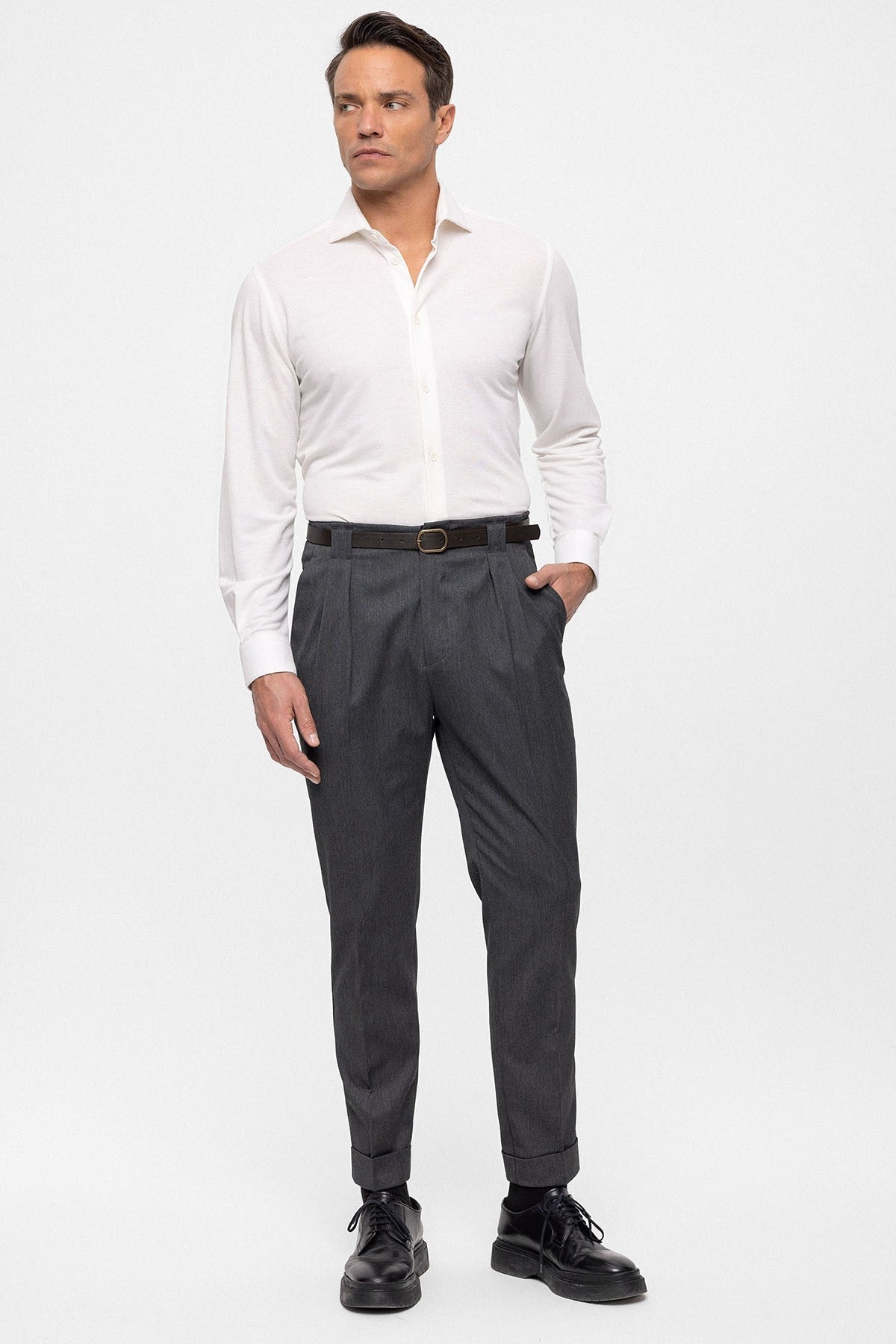 Antioch Kemerli Double Paça Pantolon