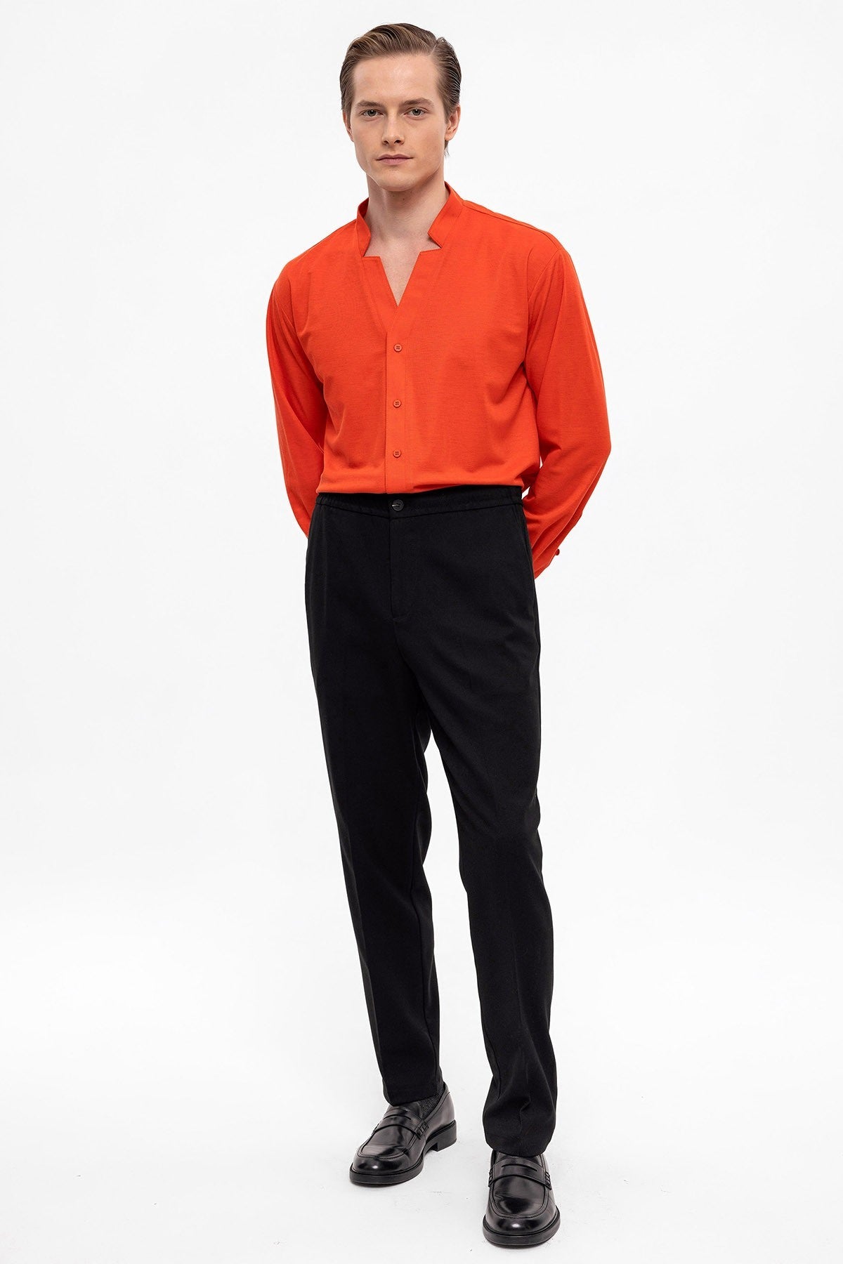 Antioch Beli Lastikli Regular Fit Erkek Pantolon