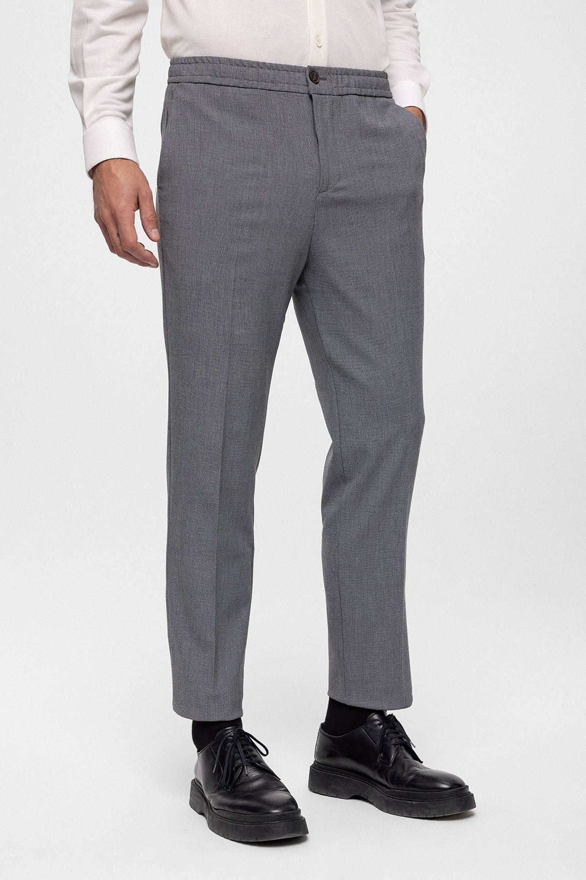 Antioch Beli Lastikli Regular Fit Erkek Pantolon