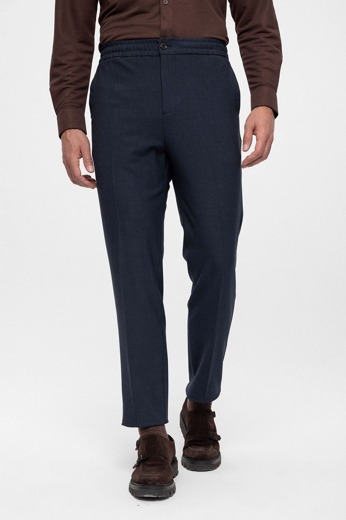 Antioch Beli Lastikli Regular Fit Erkek Pantolon