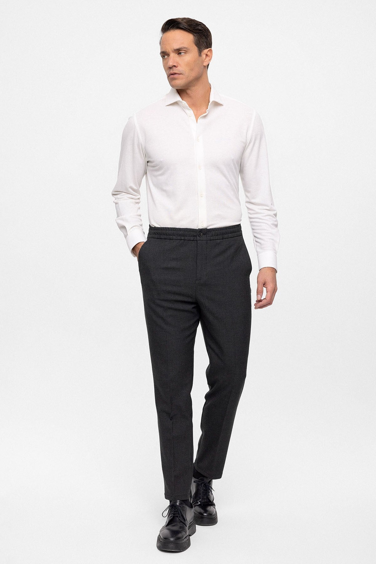 Antioch Beli Lastikli Regular Fit Erkek Pantolon