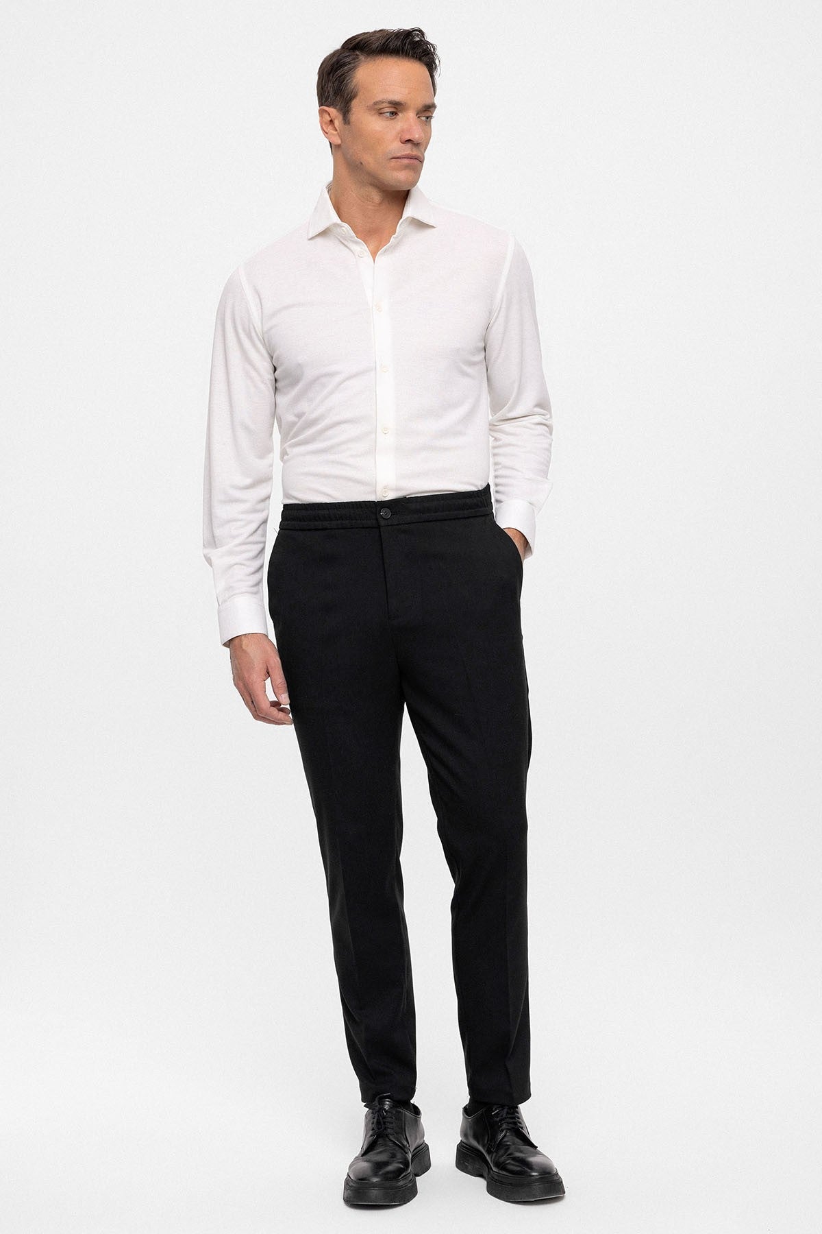 Antioch Beli Lastikli Regular Fit Erkek Pantolon