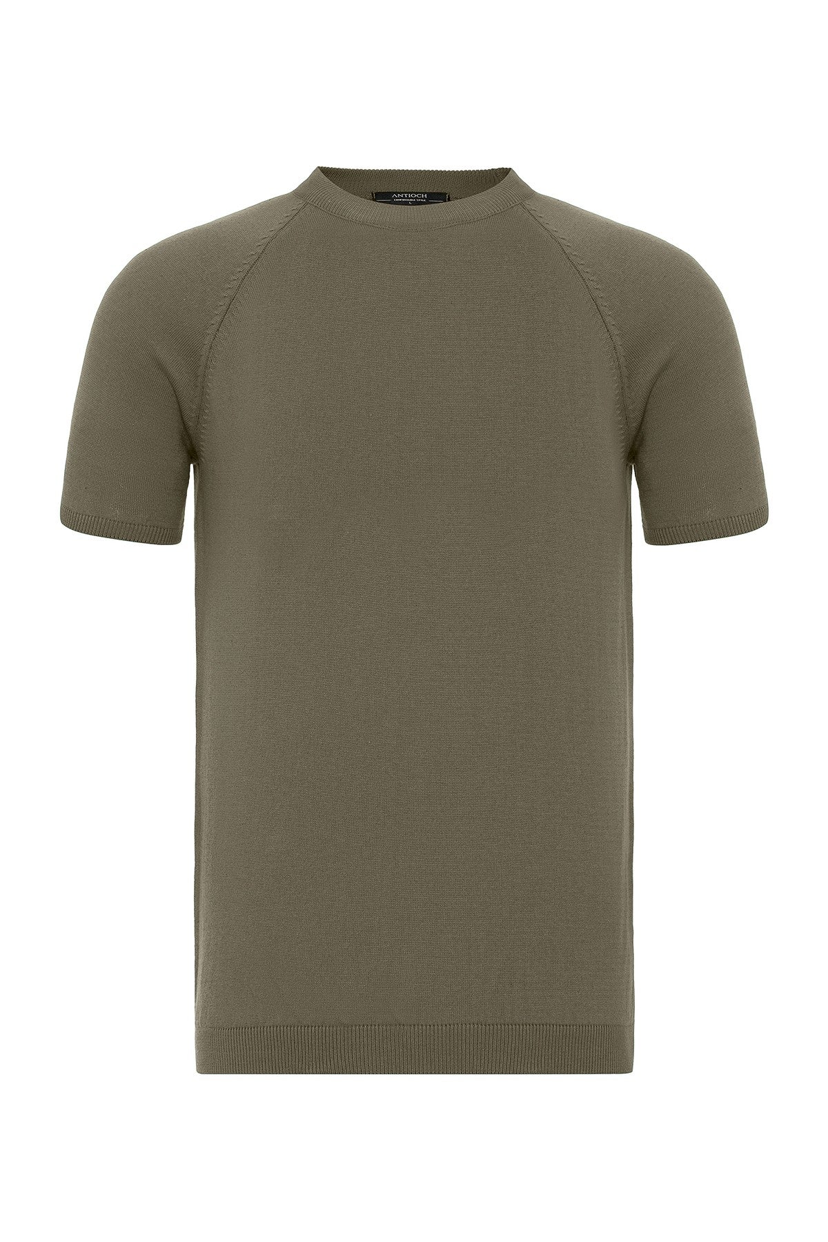Antioch Bisiklet Yaka Slim Fit Erkek Triko T-Shirt