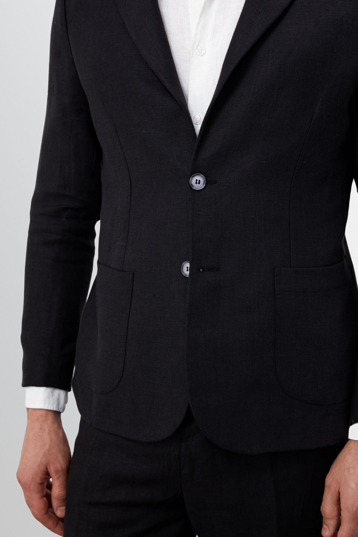 Antioch %100 Keten Erkek Blazer Ceket