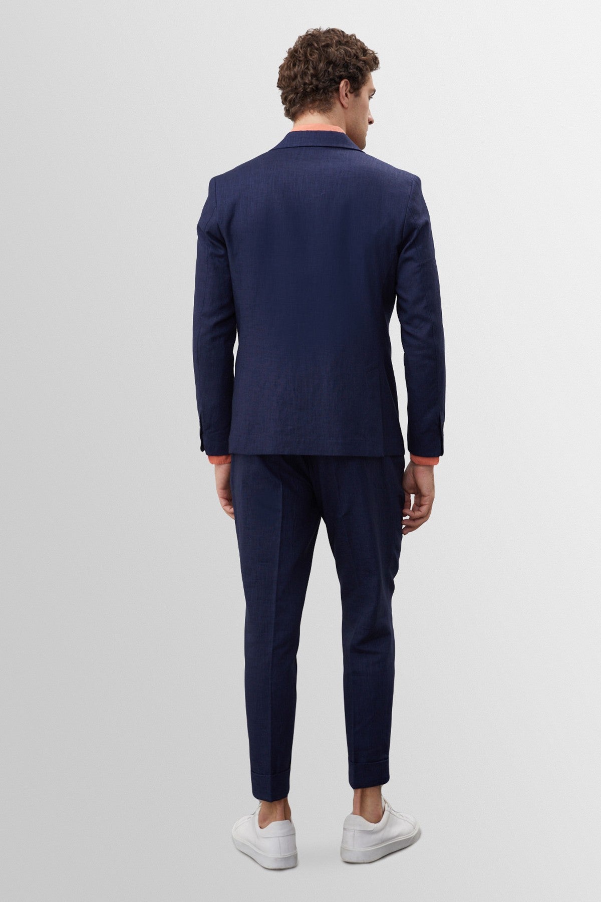 Antioch %100 Keten Erkek Blazer Ceket