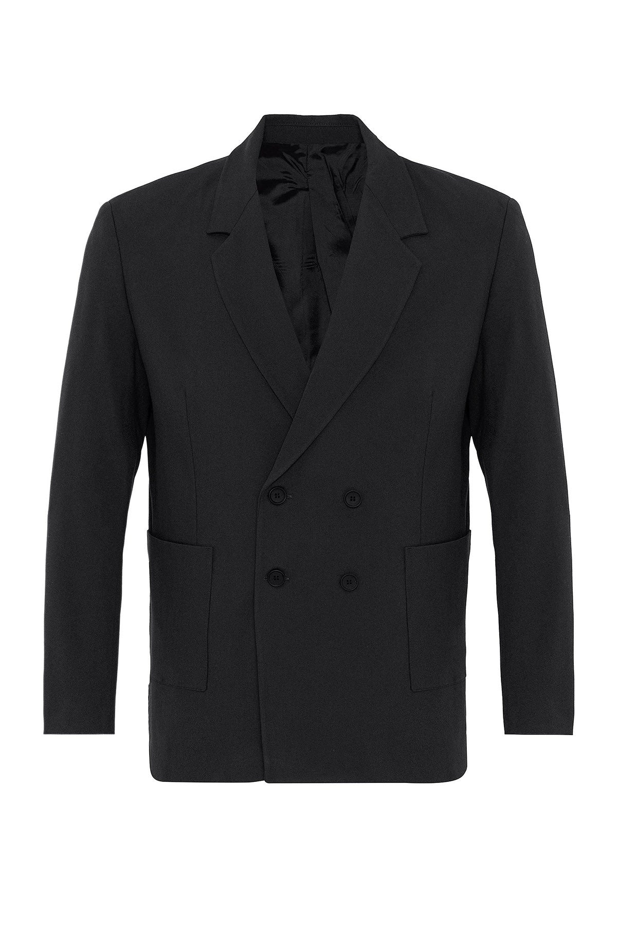 Antioch Torba Cepli Kruvaze Erkek Blazer Ceket