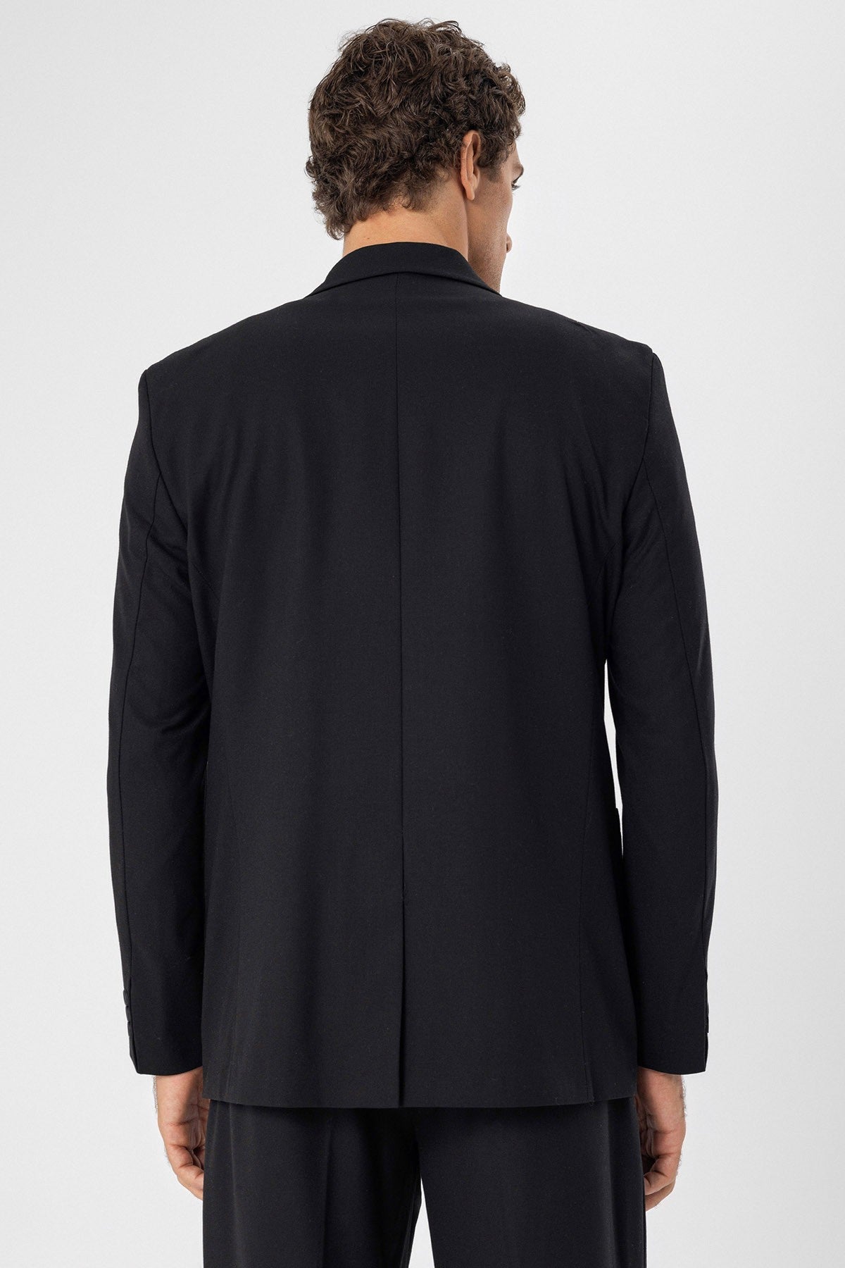 Antioch Torba Cepli Kruvaze Erkek Blazer Ceket
