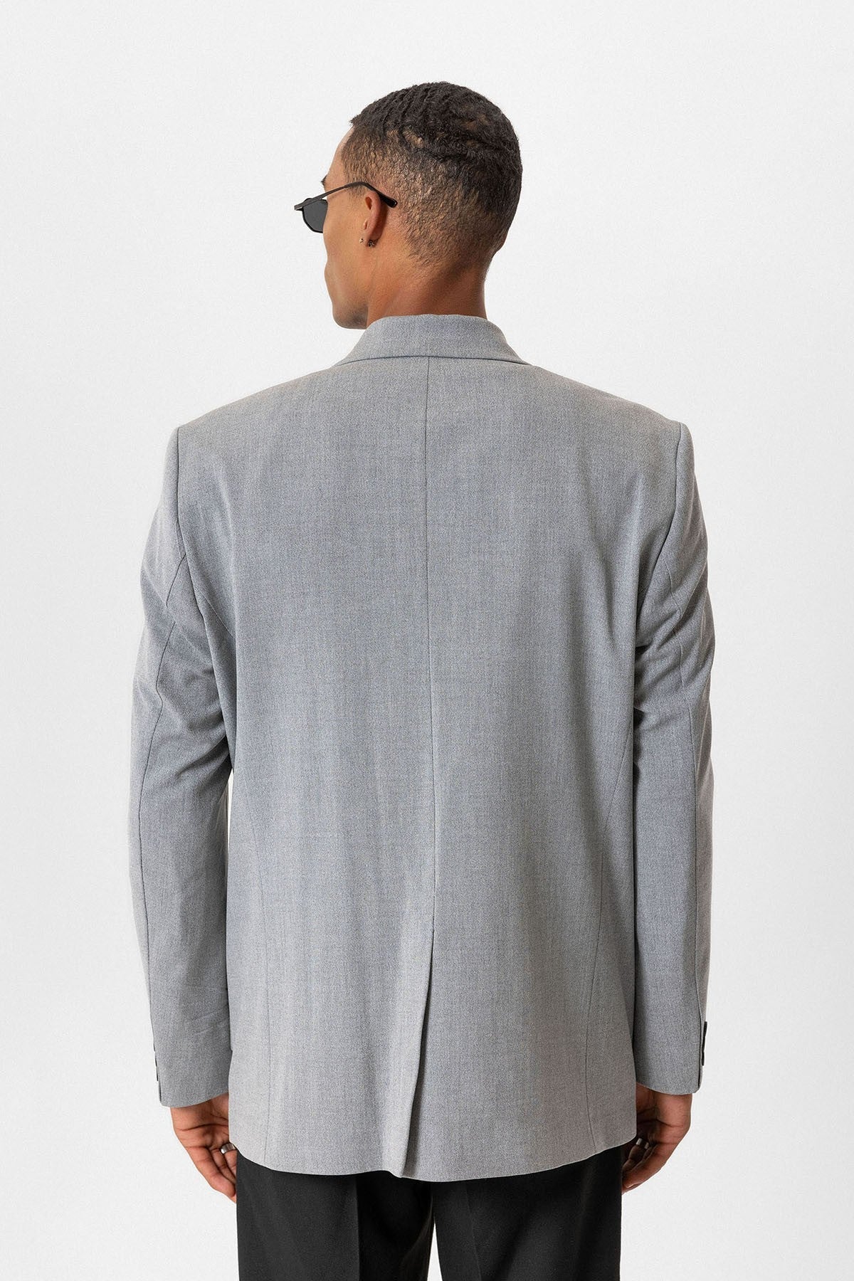 Antioch Torba Cepli Kruvaze Erkek Blazer Ceket