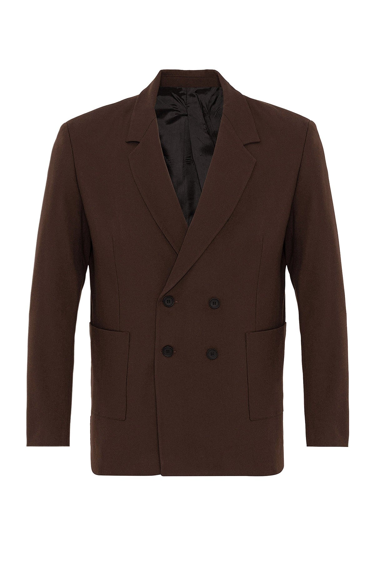 Antioch Torba Cepli Kruvaze Erkek Blazer Ceket