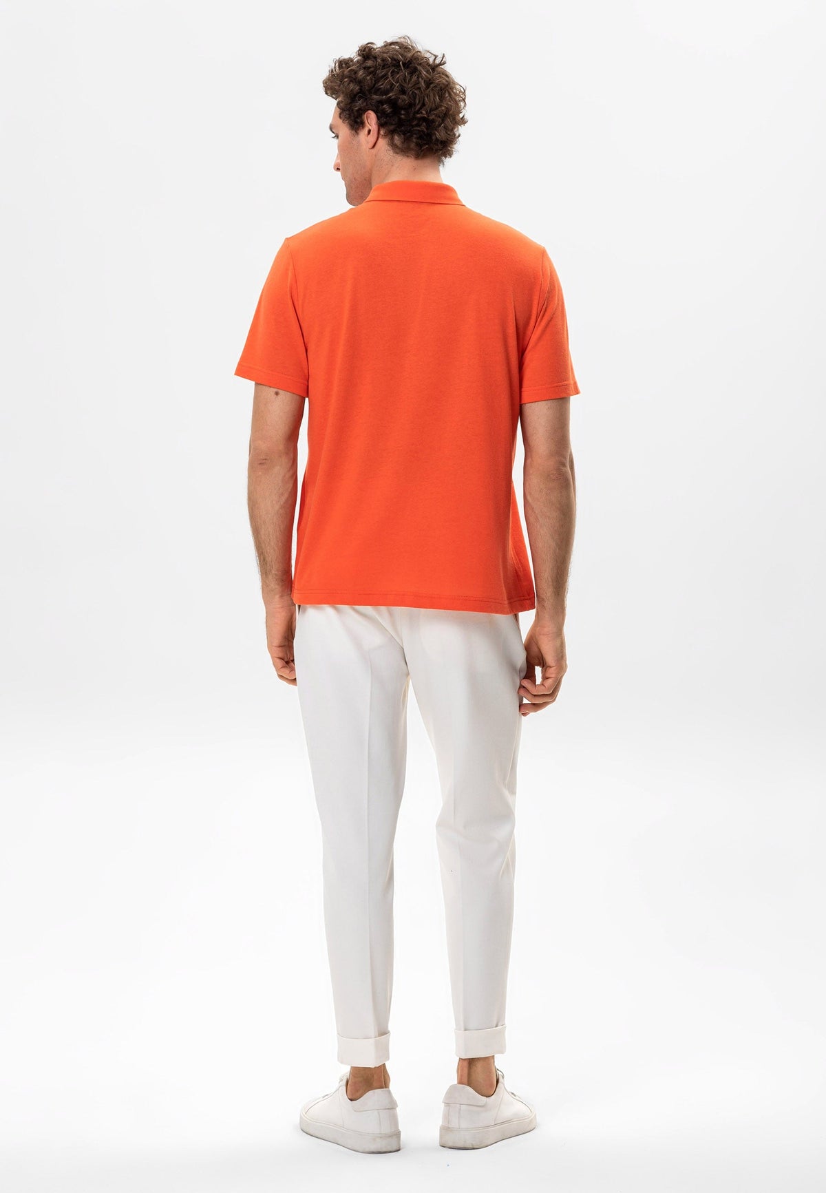 Antioch Polo Yaka Fermuarlı Erkek T-Shirt