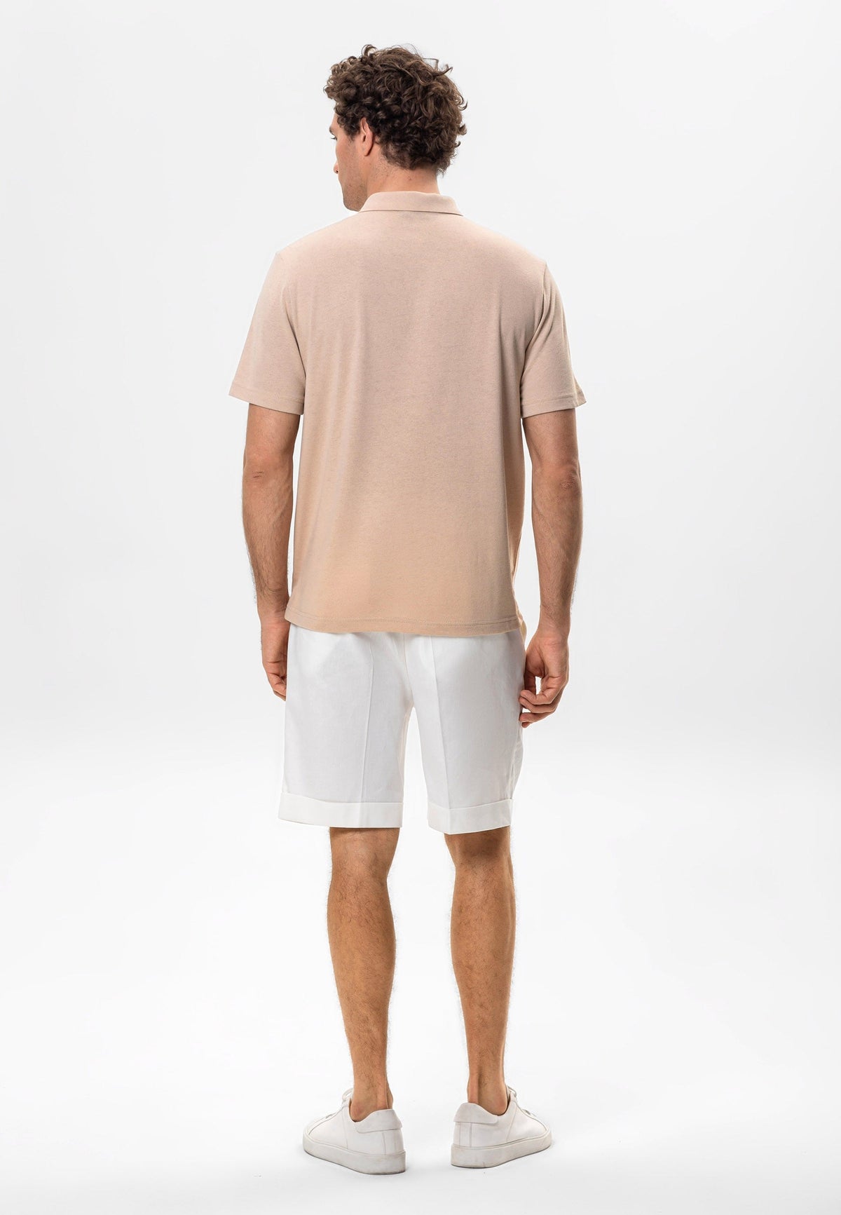 Antioch Polo Yaka Fermuarlı Erkek T-Shirt