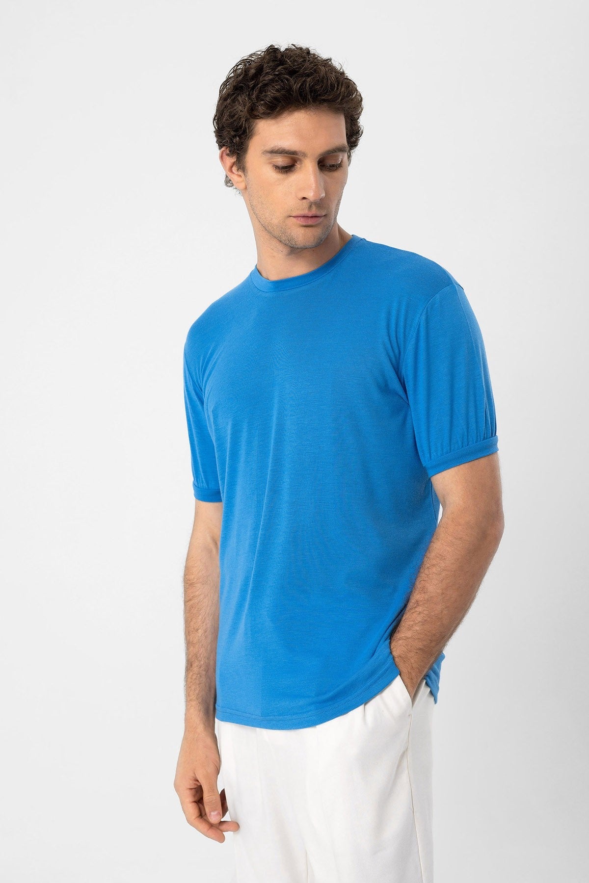 Antioch Bisiklet Yaka Erkek T-Shirt