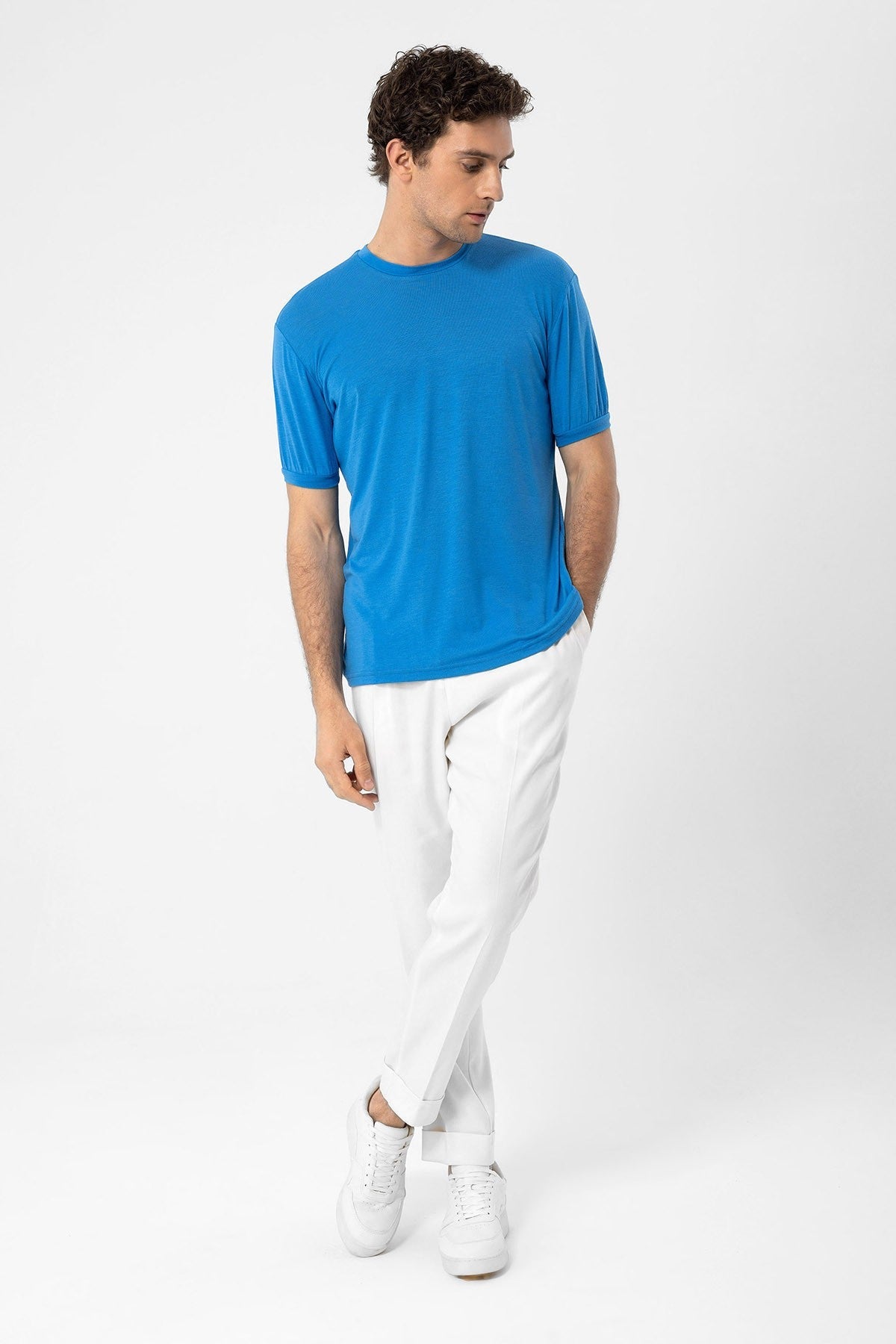 Antioch Bisiklet Yaka Erkek T-Shirt