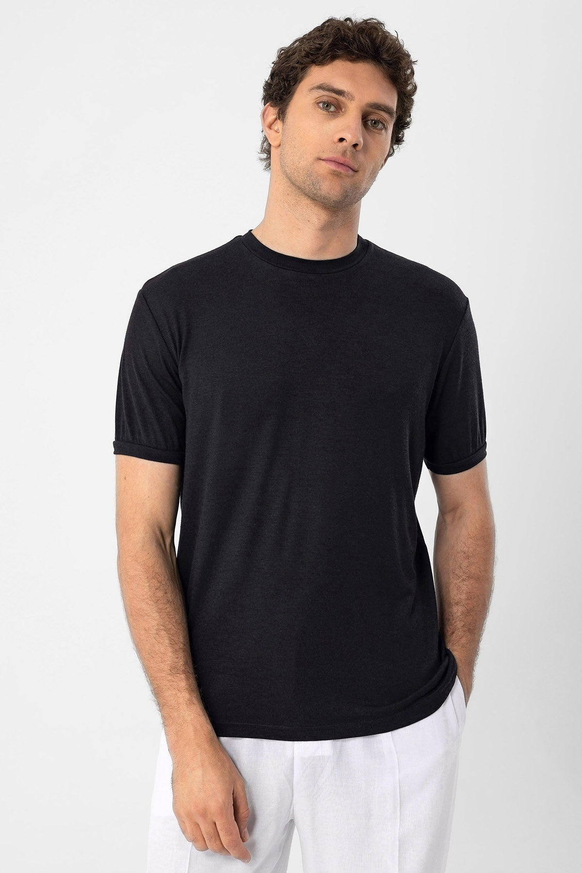 Antioch Bisiklet Yaka Erkek T-Shirt
