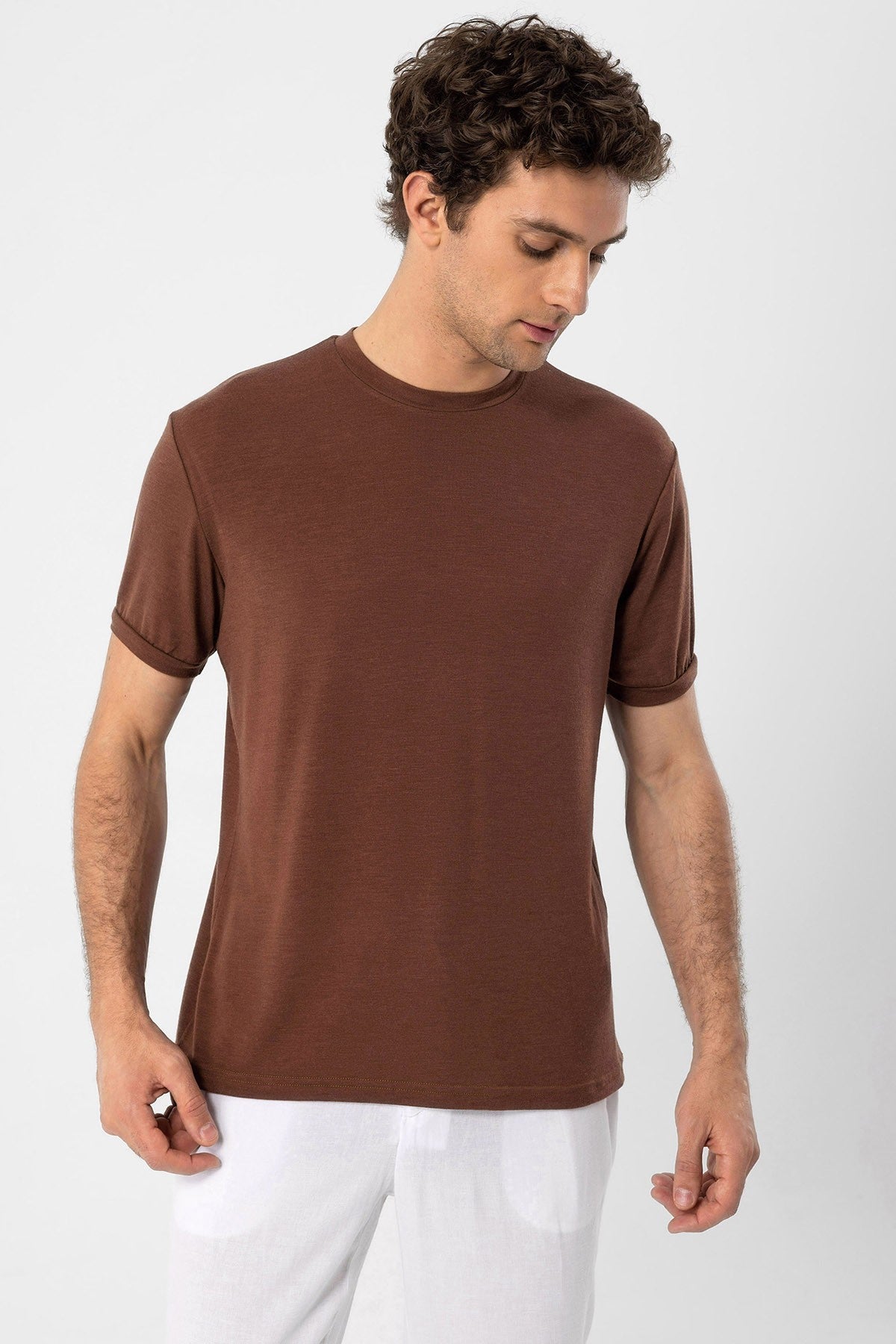 Antioch Bisiklet Yaka Erkek T-Shirt