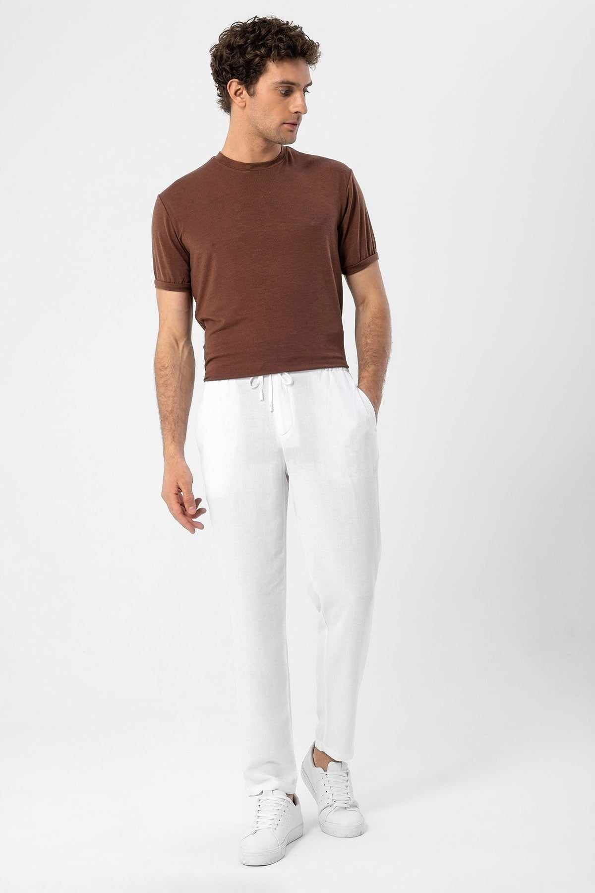 Antioch Bisiklet Yaka Erkek T-Shirt