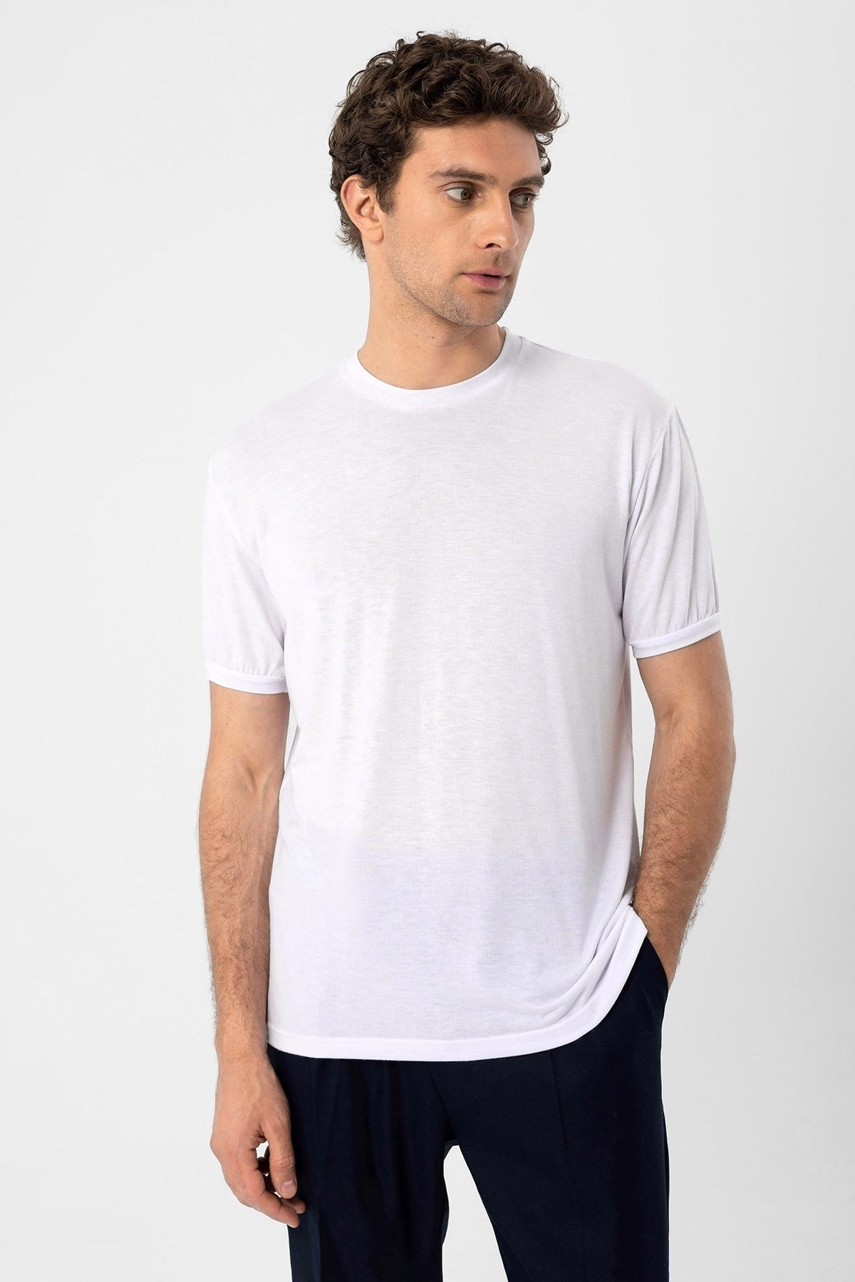 Antioch Bisiklet Yaka Erkek T-Shirt