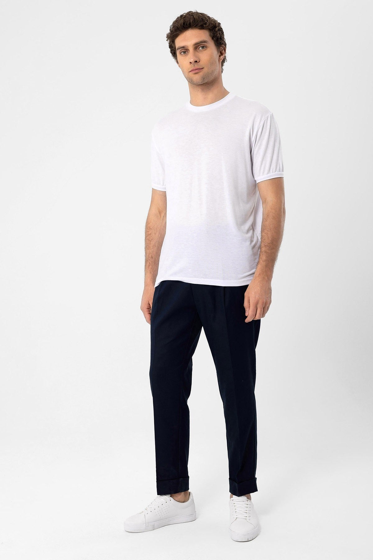 Antioch Bisiklet Yaka Erkek T-Shirt
