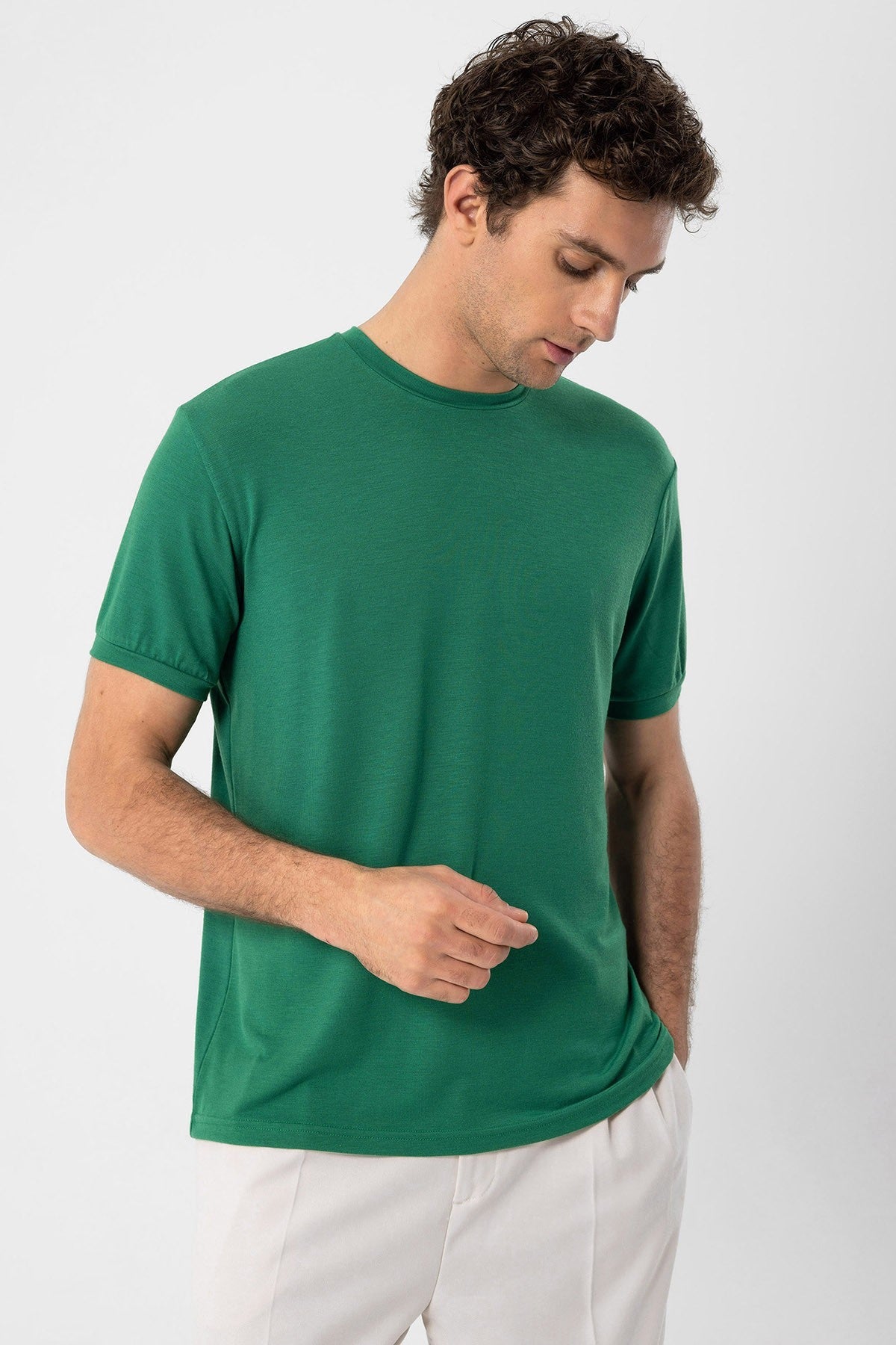 Antioch Bisiklet Yaka Erkek T-Shirt