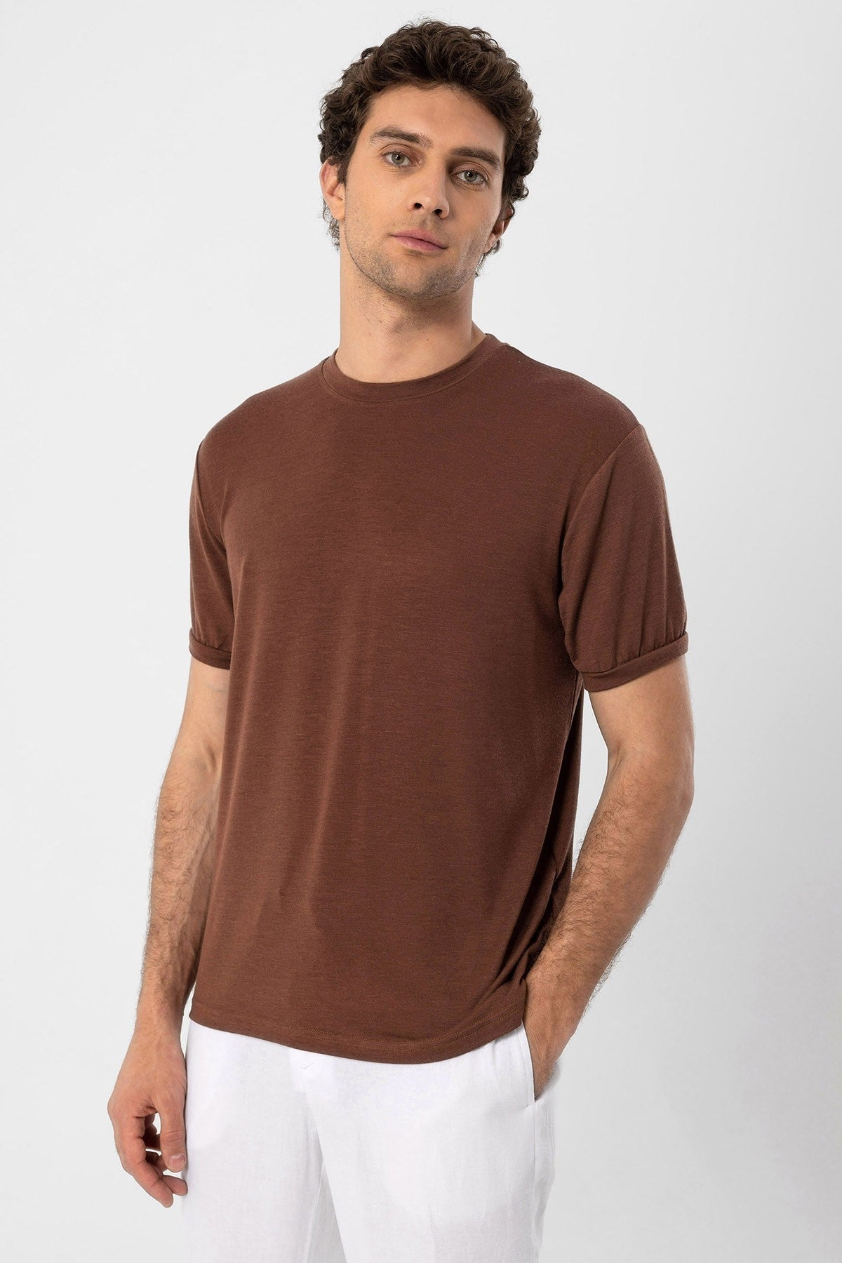 Antioch Bisiklet Yaka Erkek T-Shirt