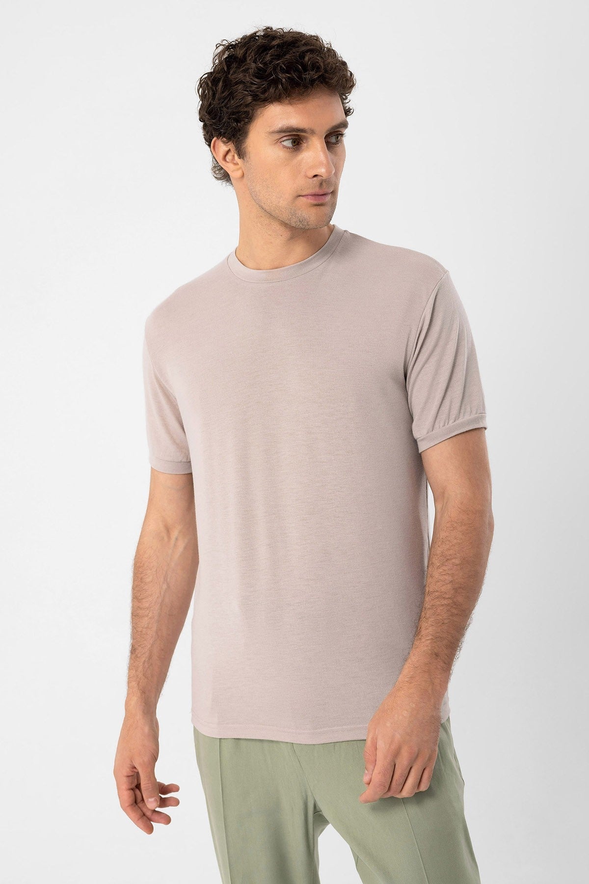 Antioch Bisiklet Yaka Erkek T-Shirt