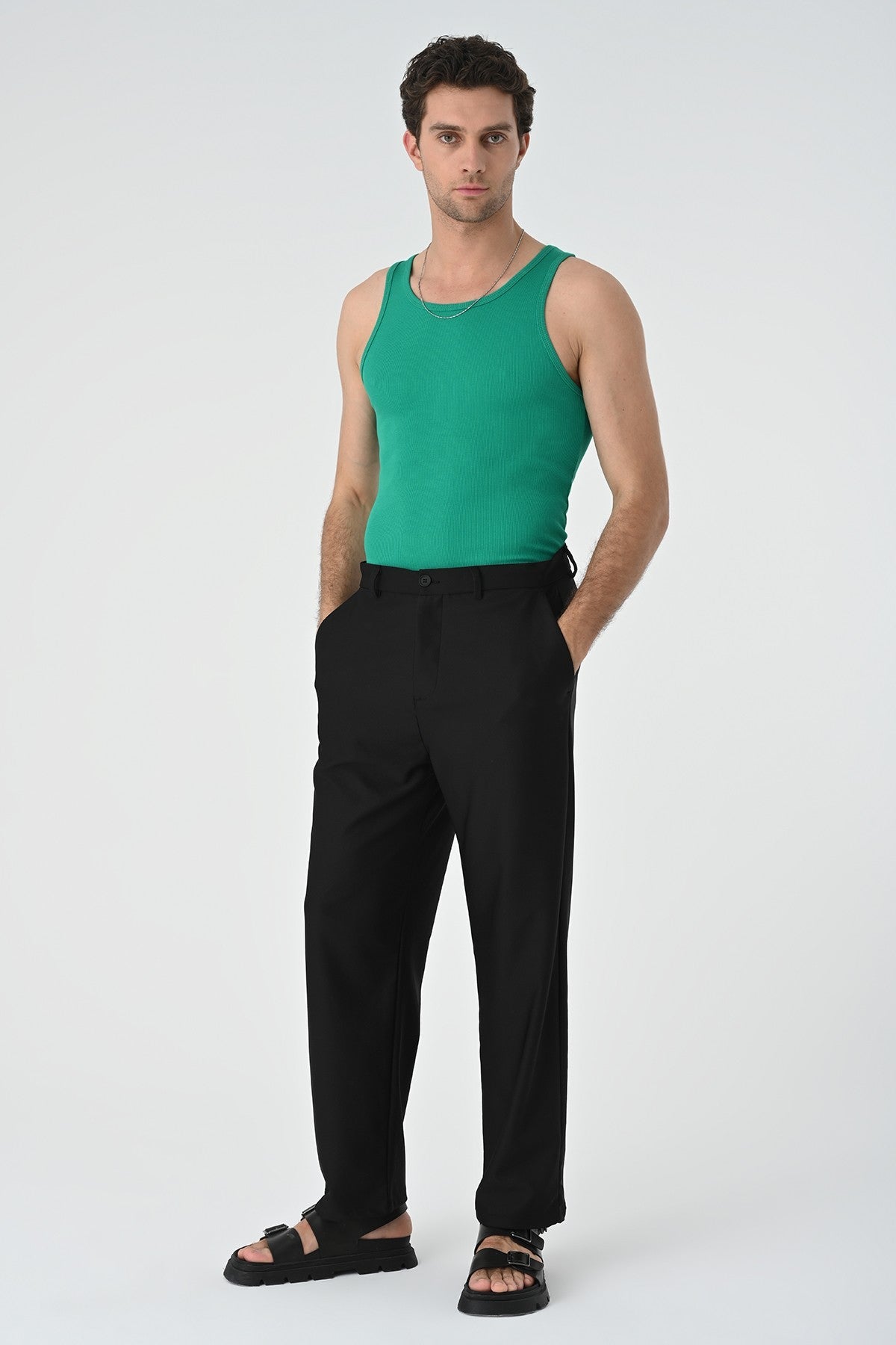Slim Fit Erkek Atlet