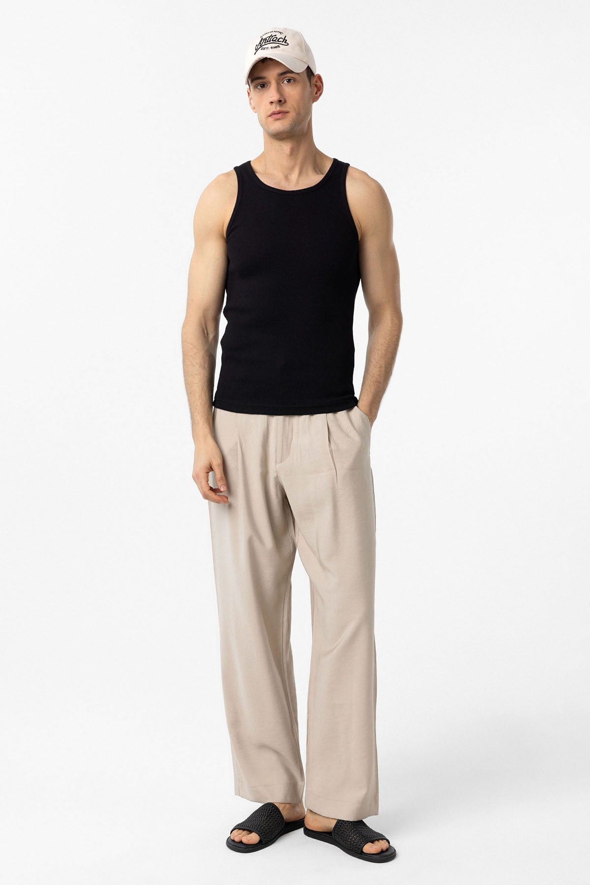 Slim Fit Erkek Atlet