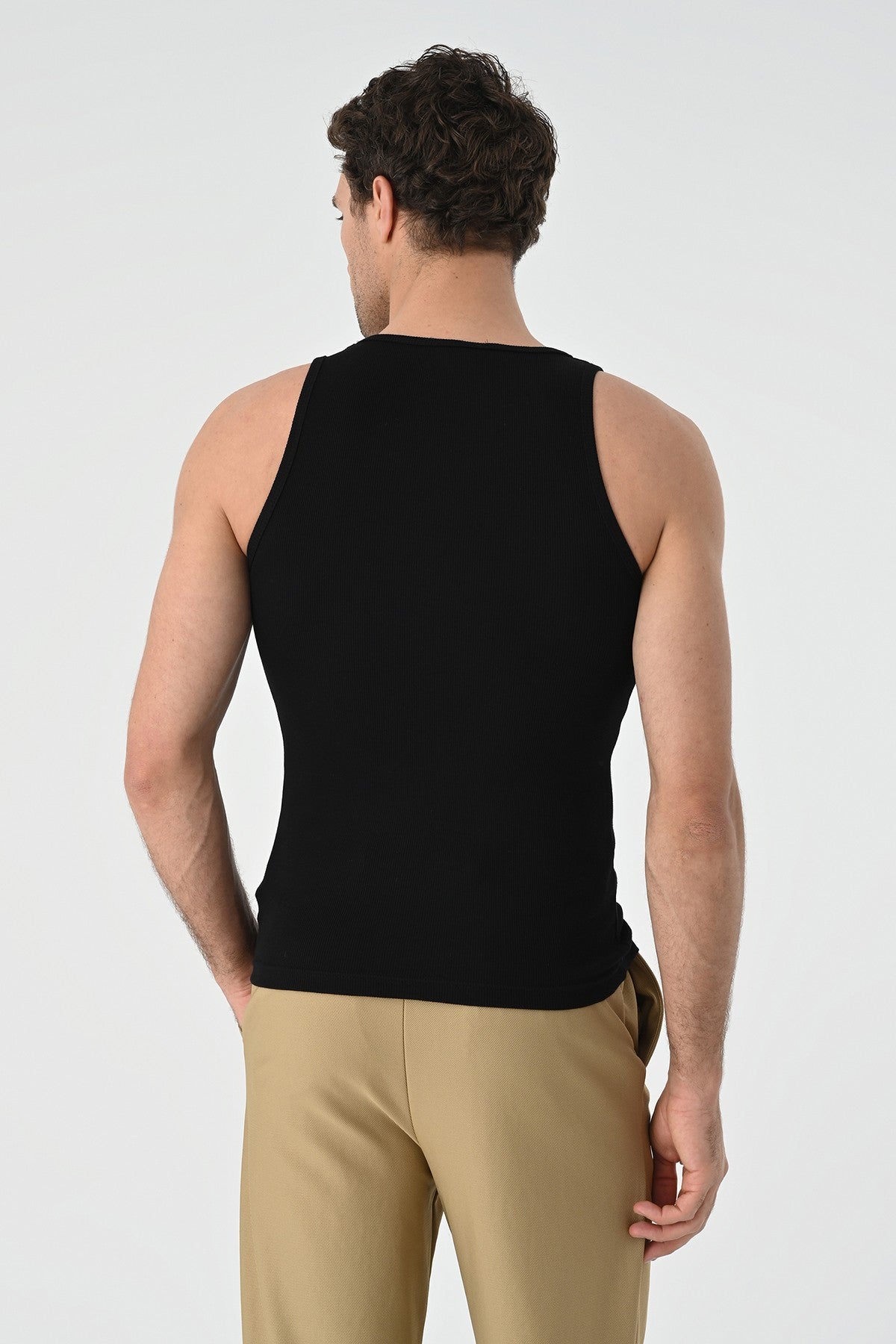 Slim Fit Erkek Atlet